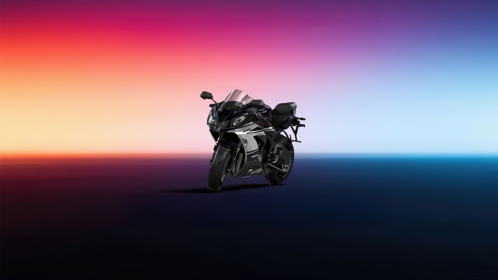 Kawasaki Ninja ZX 6R Sport Bike 2015 tuning