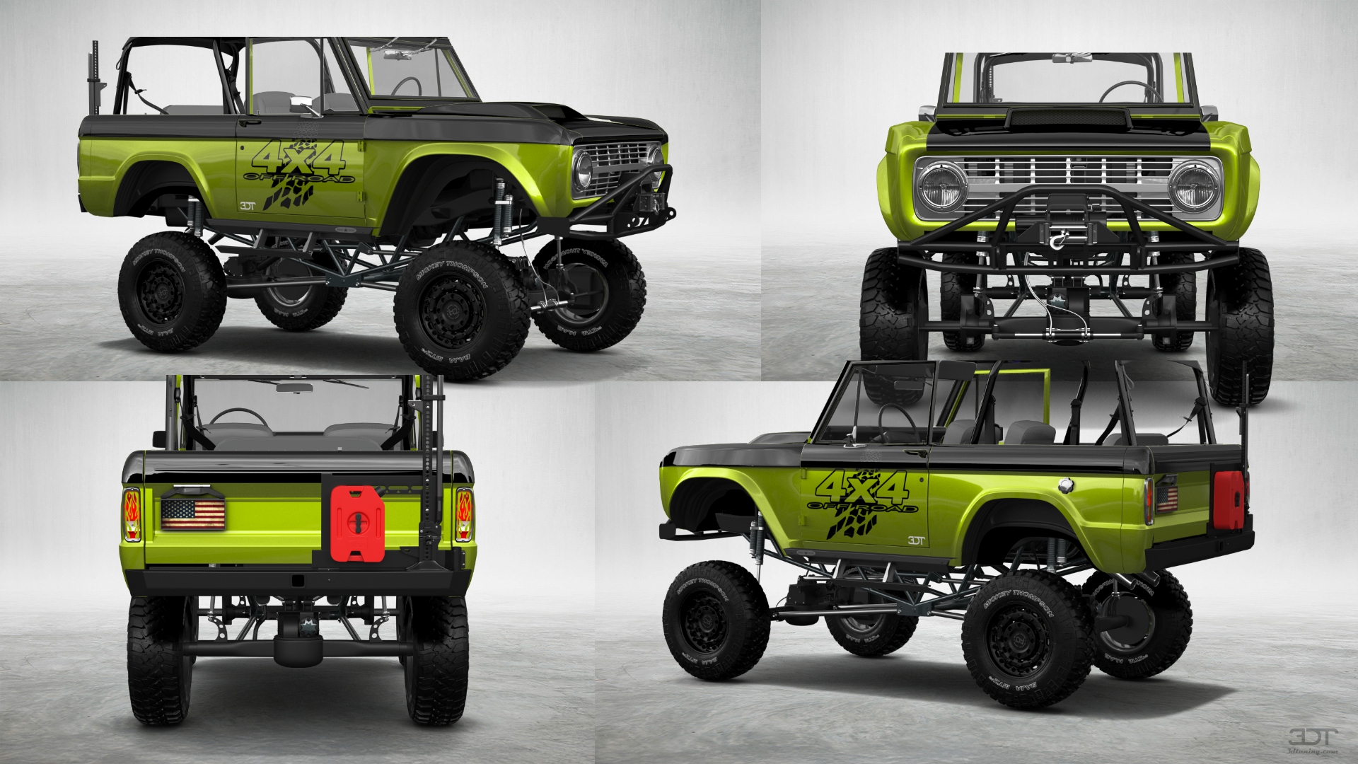 Ford Bronco 3 Door SUV 1965 tuning