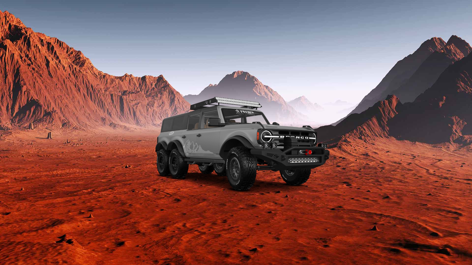 Ford Bronco 6X6 4 Door pickup truck 2021