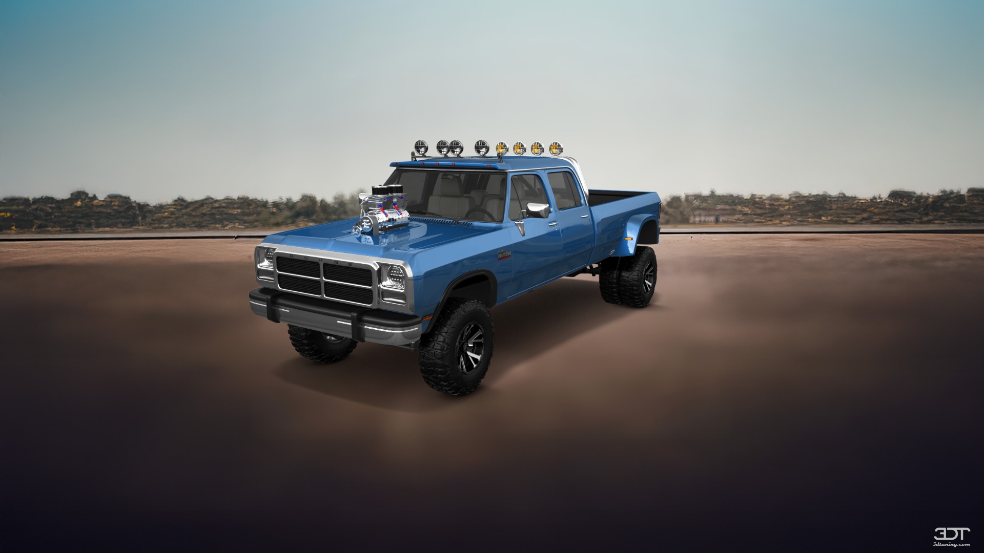 Dodge Ram 350 4 Door pickup truck 1991 tuning