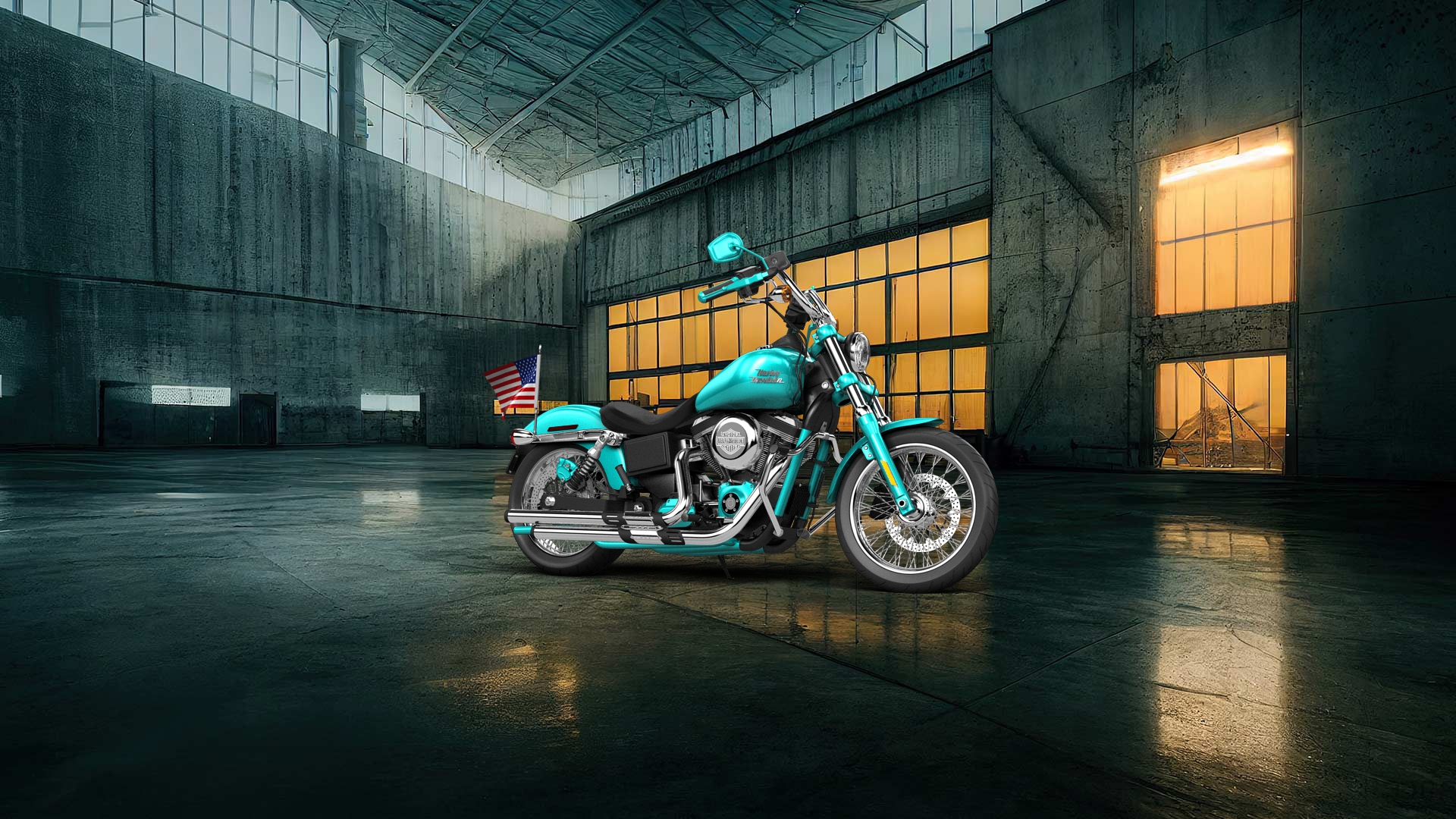 Harley-Davidson Dyna Street Bob Cruiser 2015