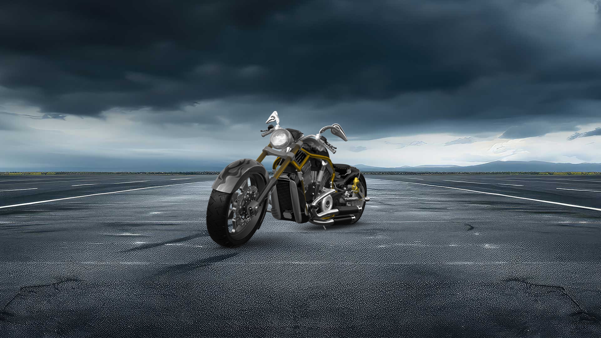 Harley-Davidson Custom Chopper Cruiser 2011 tuning