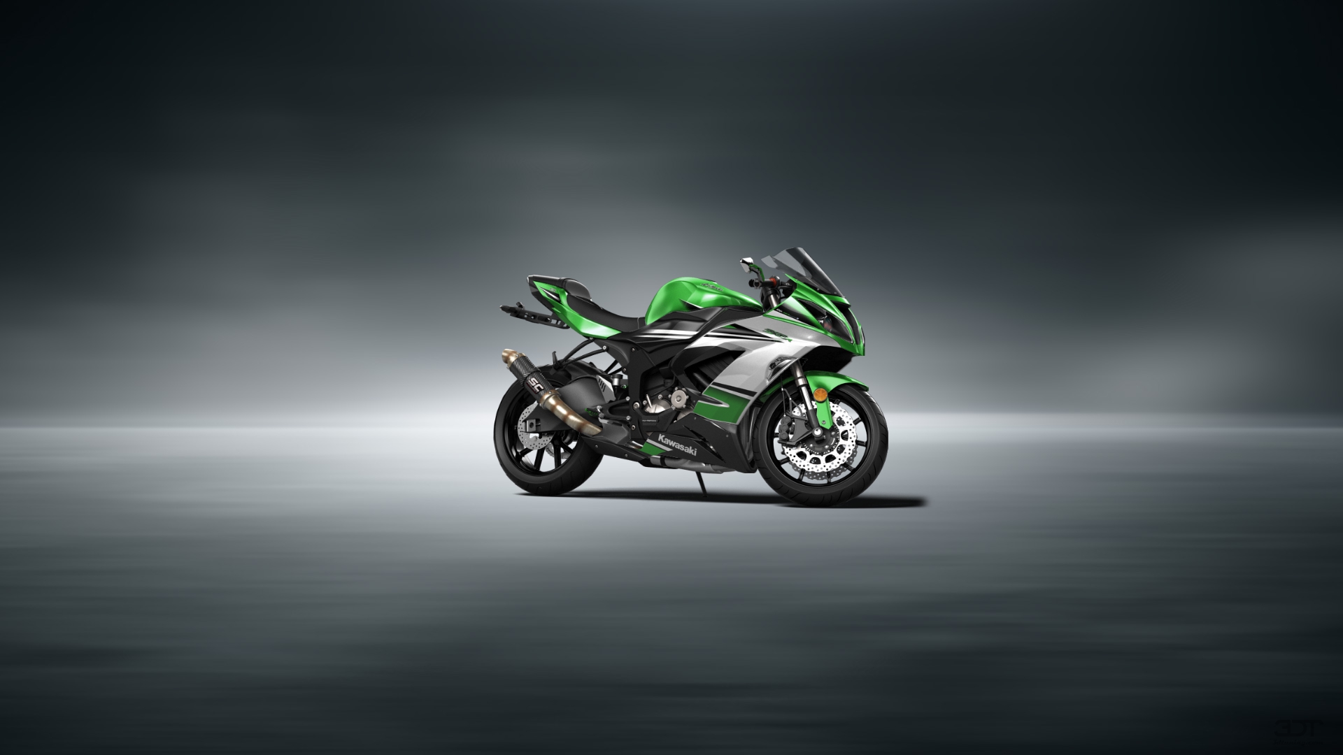 Kawasaki Ninja ZX 6R Sport Bike 2015