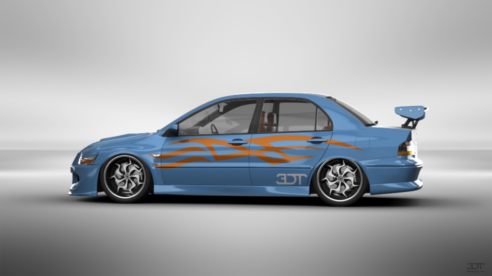Mitsubishi Lancer Evo VII sedan 2001 tuning