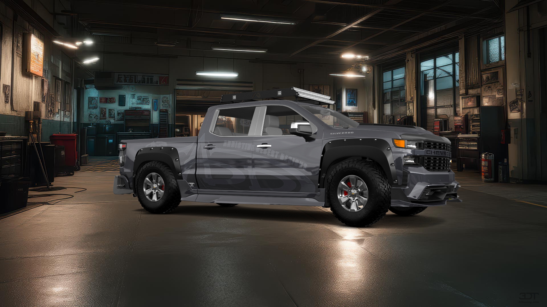 Chevrolet Silverado 1500 4 Door pickup truck 2019 tuning