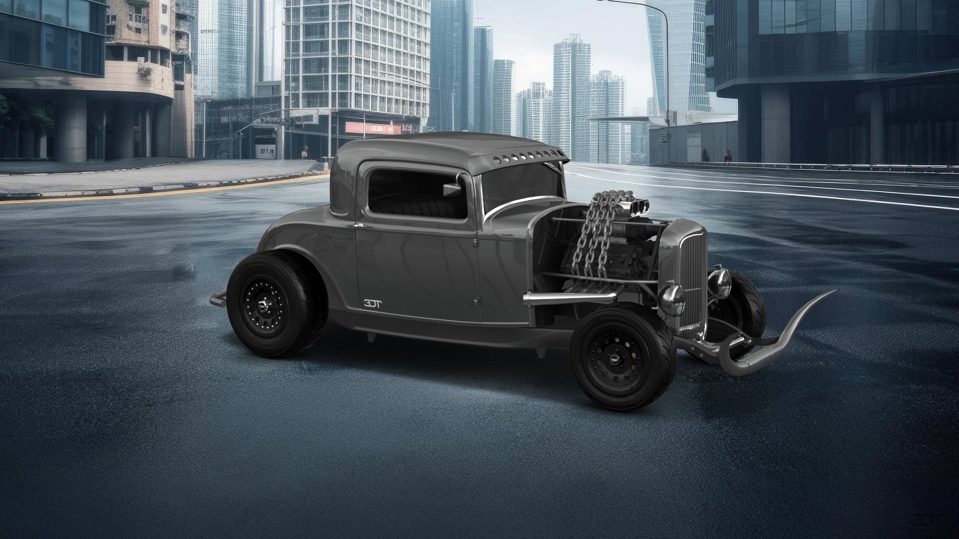 Ford Model B Deluxe 2 Door Coupe 1932