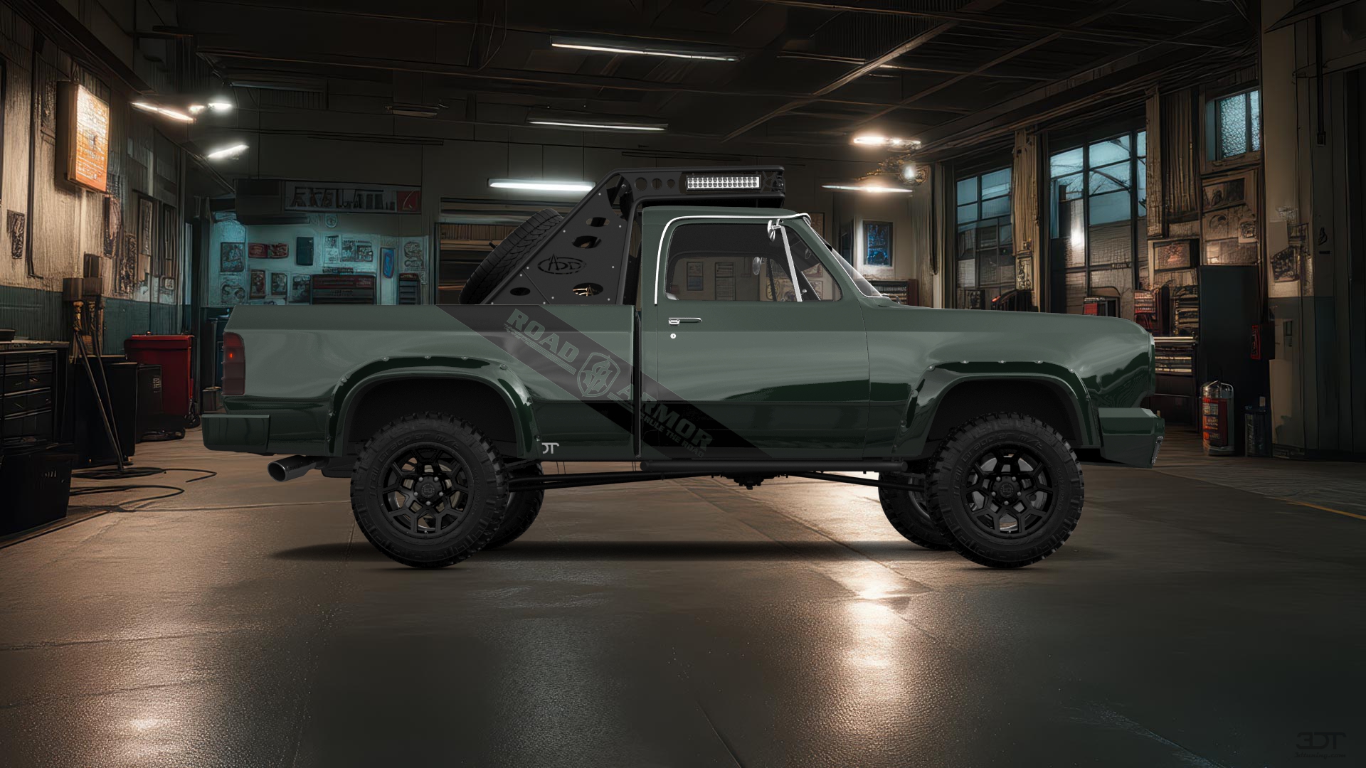 Dodge Power Wagon W200 2 Door pickup truck 1977 Images