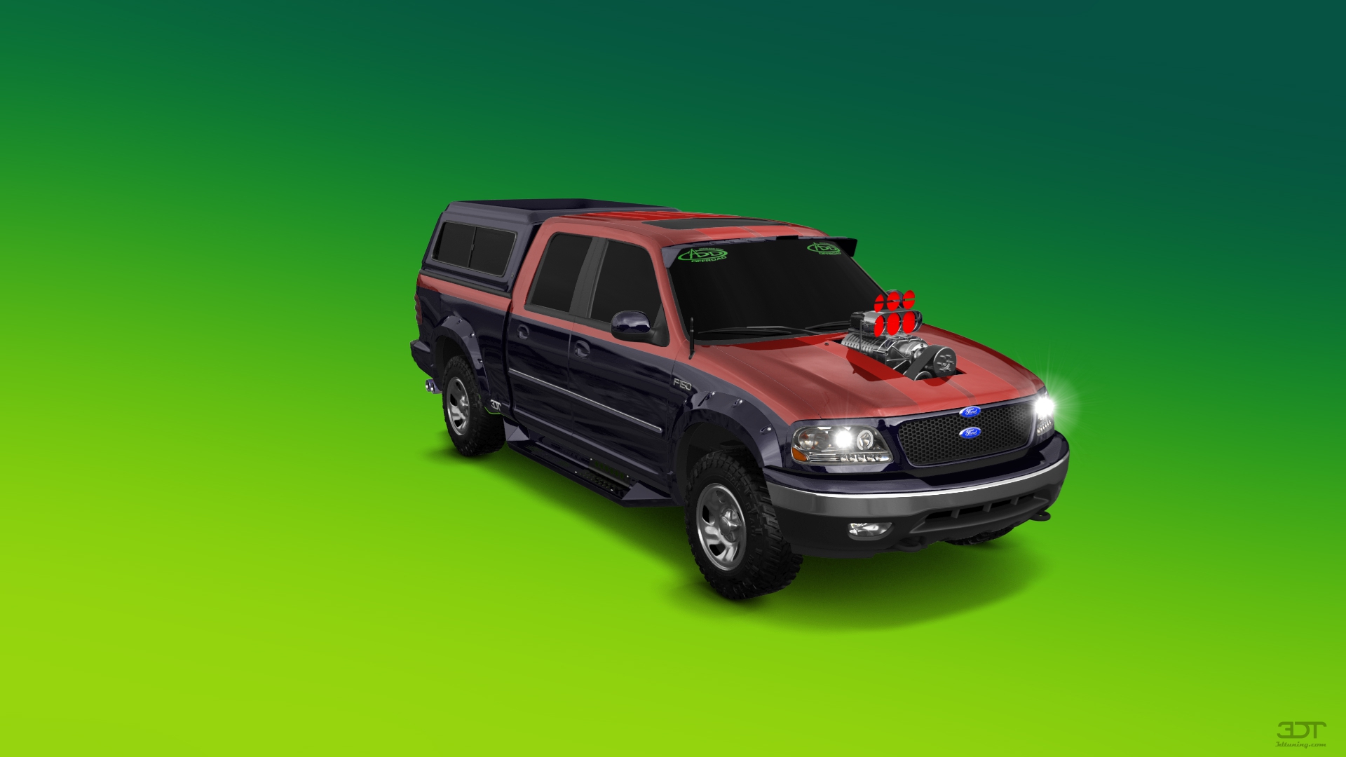 Ford F-150 SuperCrew 4 Door pickup truck 1997