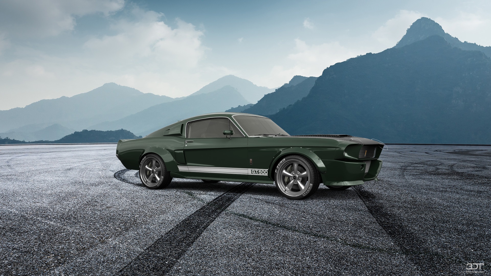 Mustang GT500 2 Door Coupe 1968