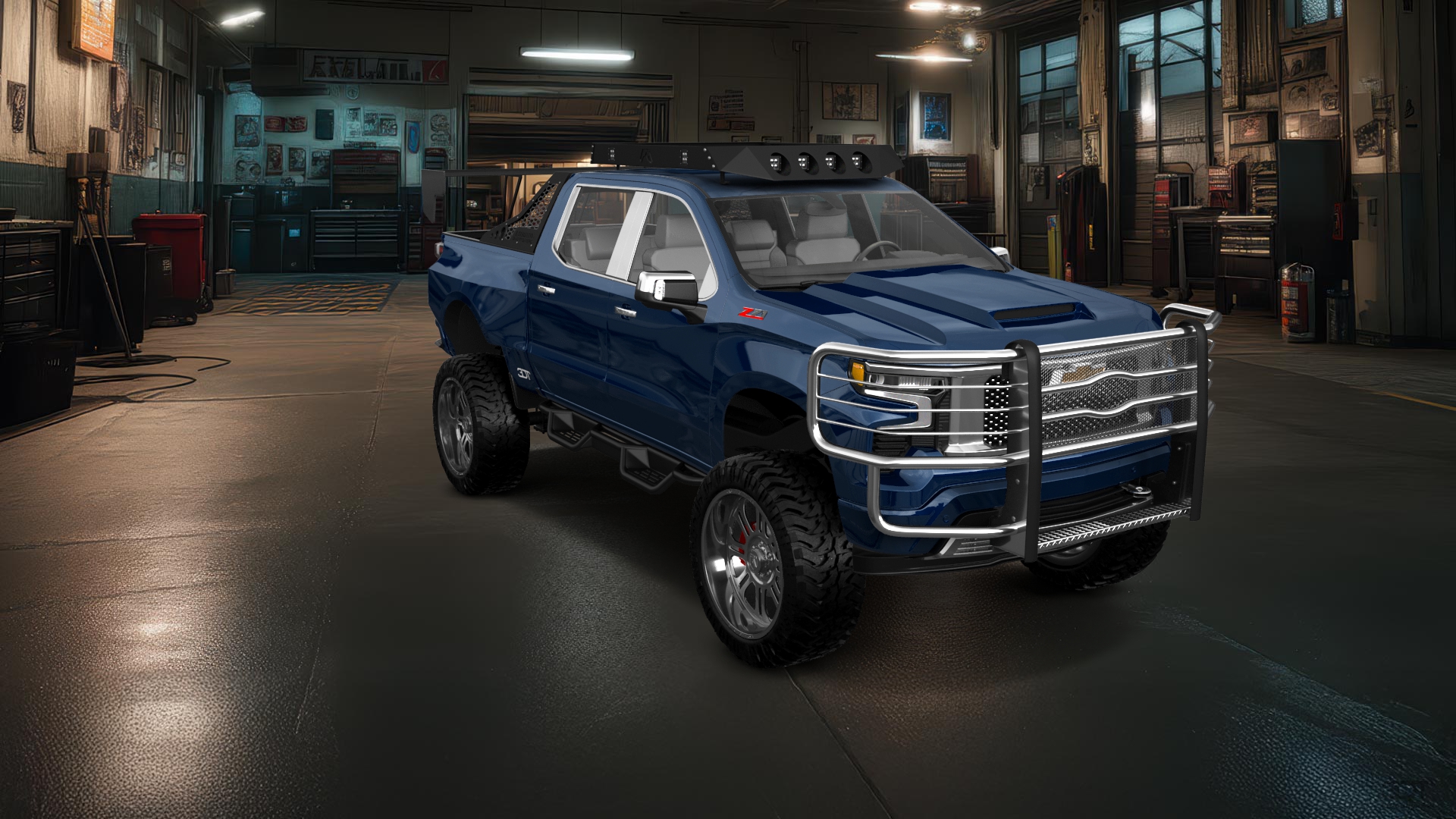 Chevrolet Silverado 1500 Crew Cab 5.8 ft box 4 Door pickup truck 2023 tuning
