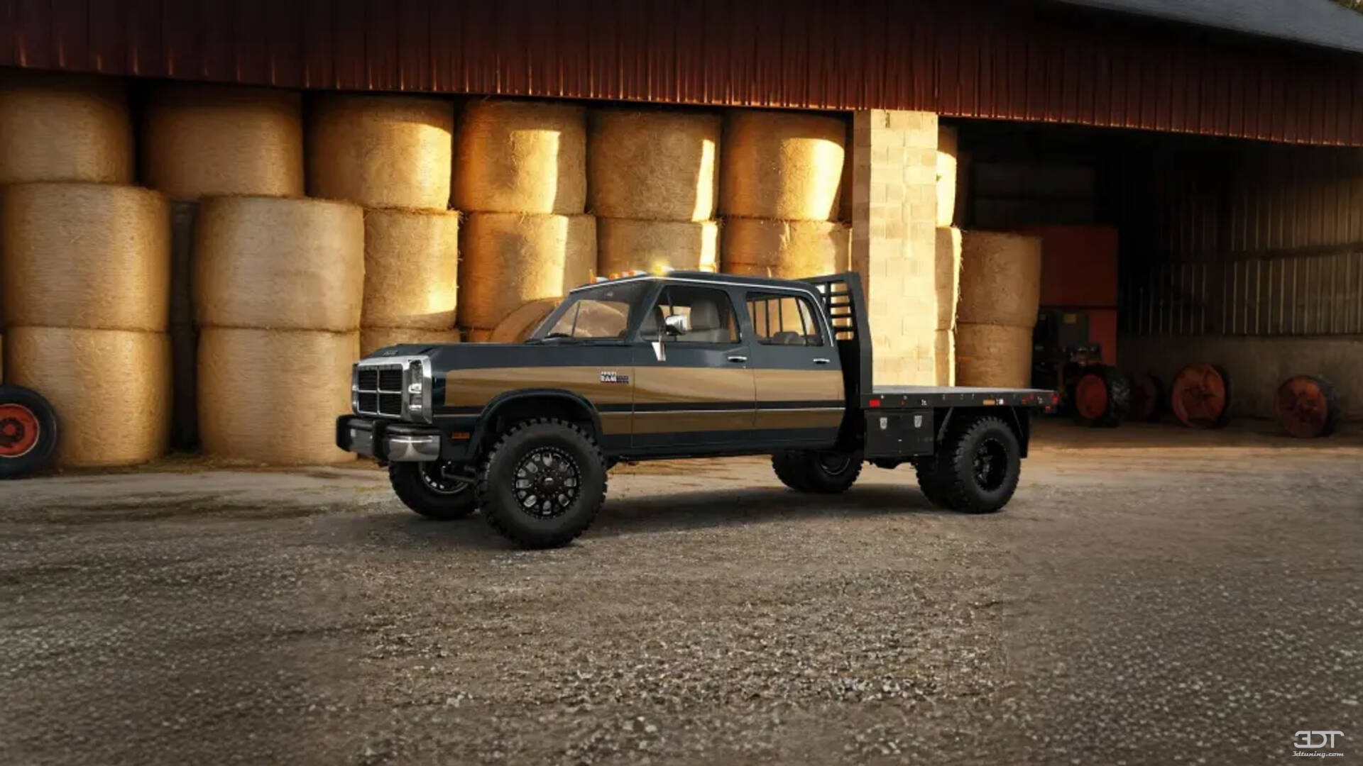 Dodge Ram 350 4 Door pickup truck 1991 tuning