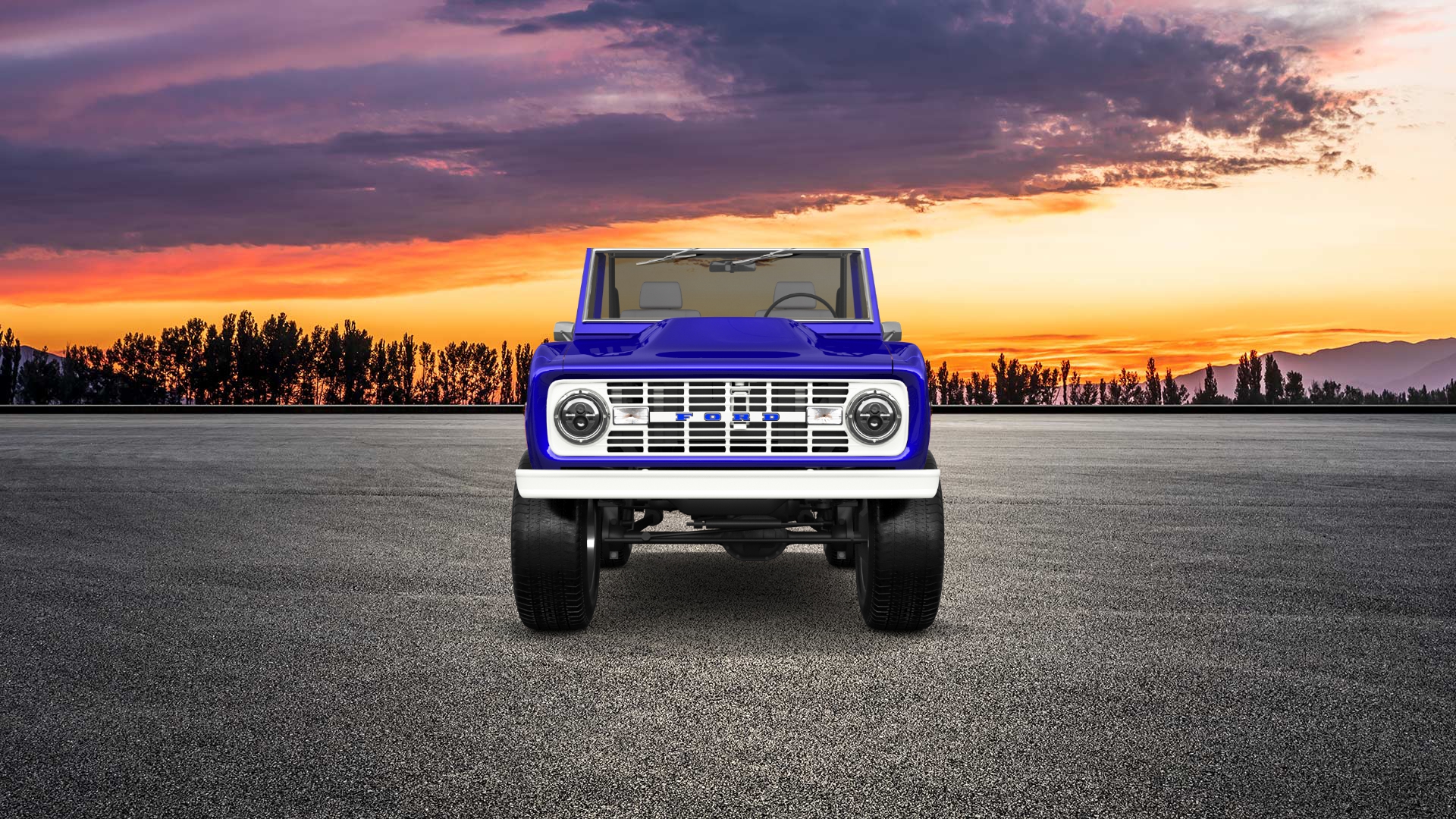 Ford Bronco 3 Door SUV 1965