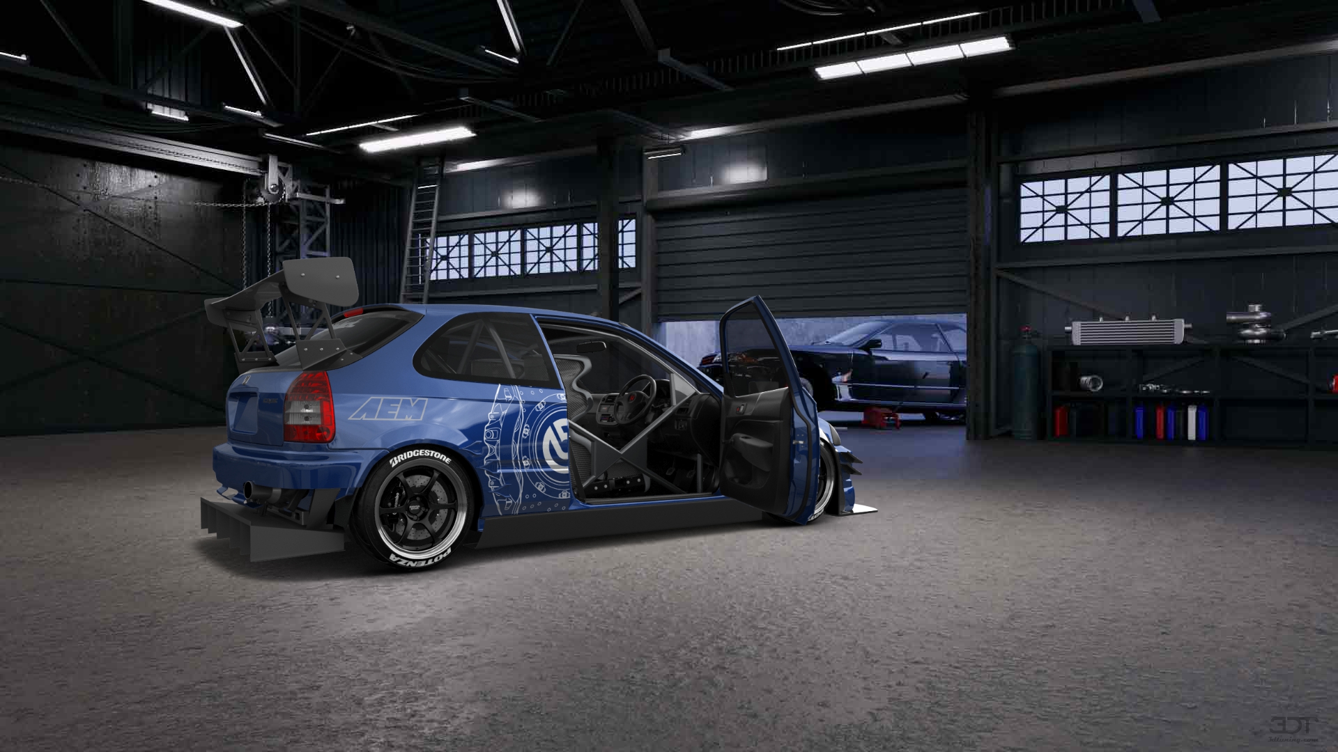 Honda Civic 3 Door Hatchback 1997 tuning