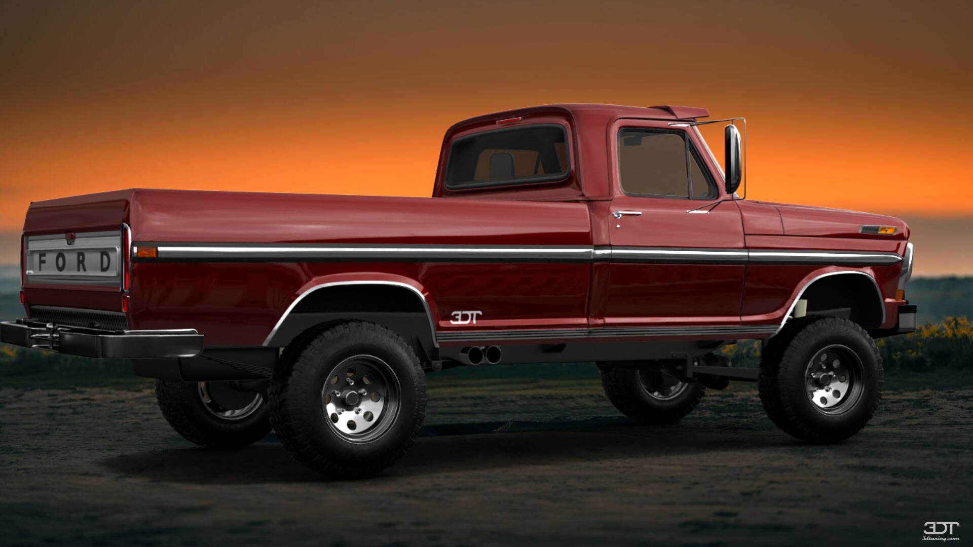 Ford F-250 2 Door pickup truck 1971 Images