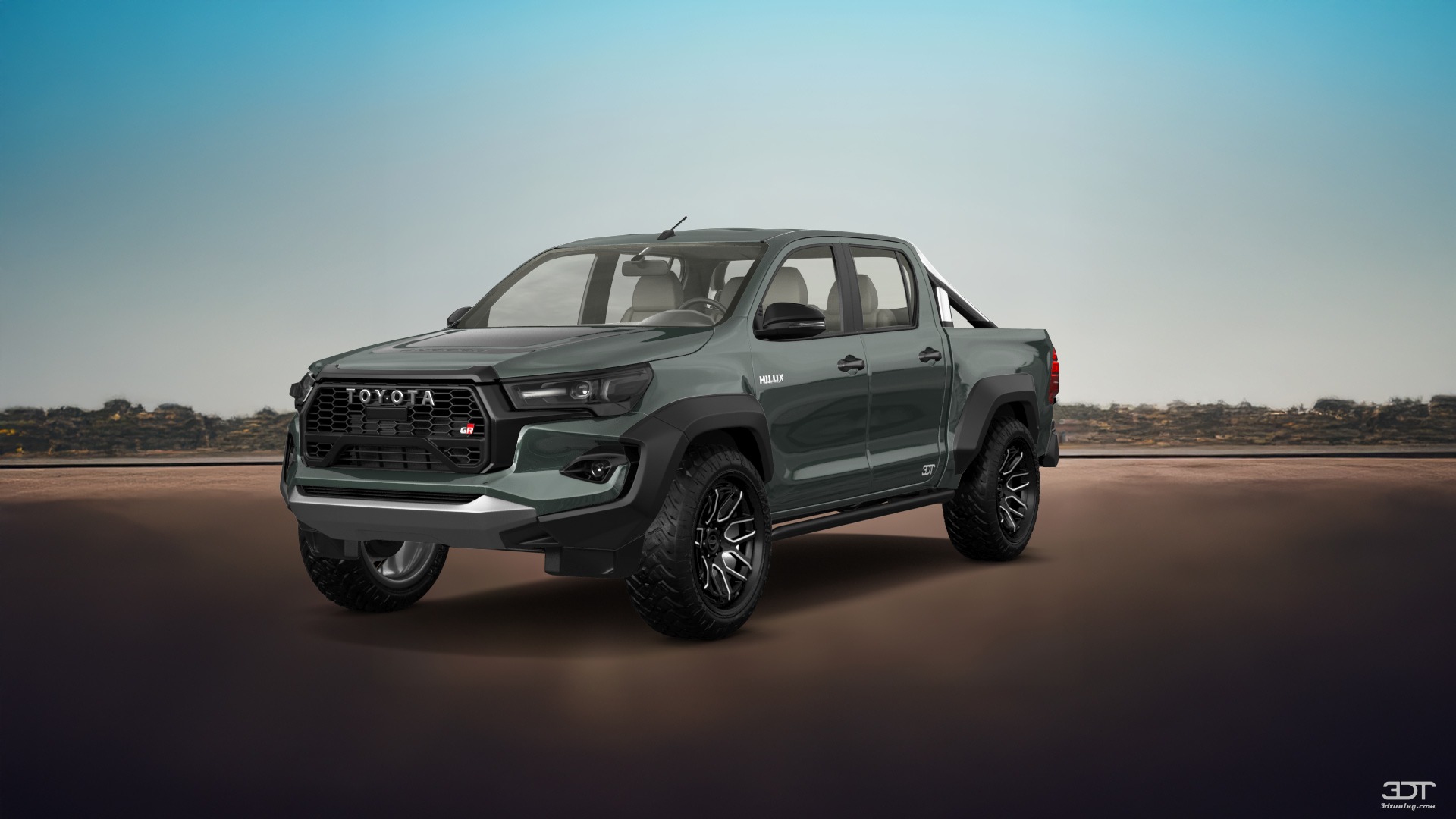 Toyota Hilux Double Cab 4 Door pickup truck 2015 tuning