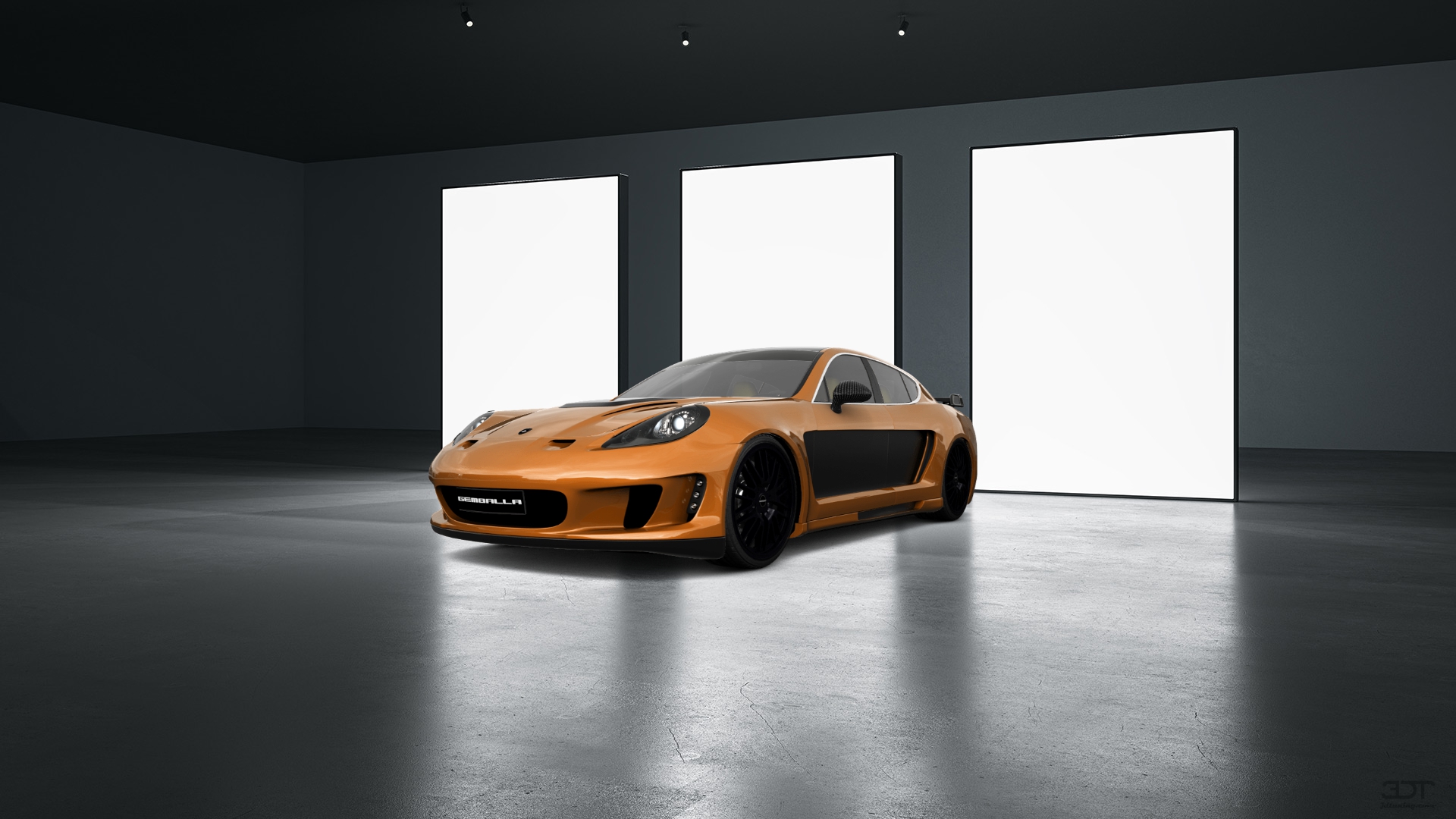 Porsche Panamera 4 door fastback saloon 2011 tuning