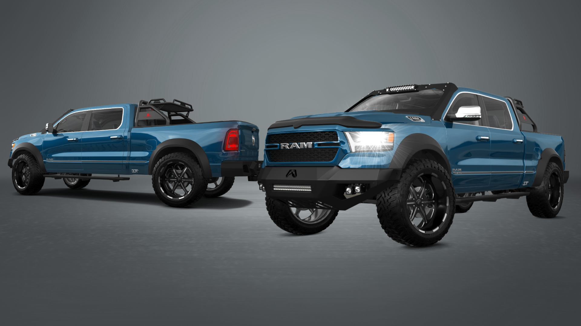 Dodge Ram 1500 Crew Cab 6.4' box 4 Door Truck 2020 tuning