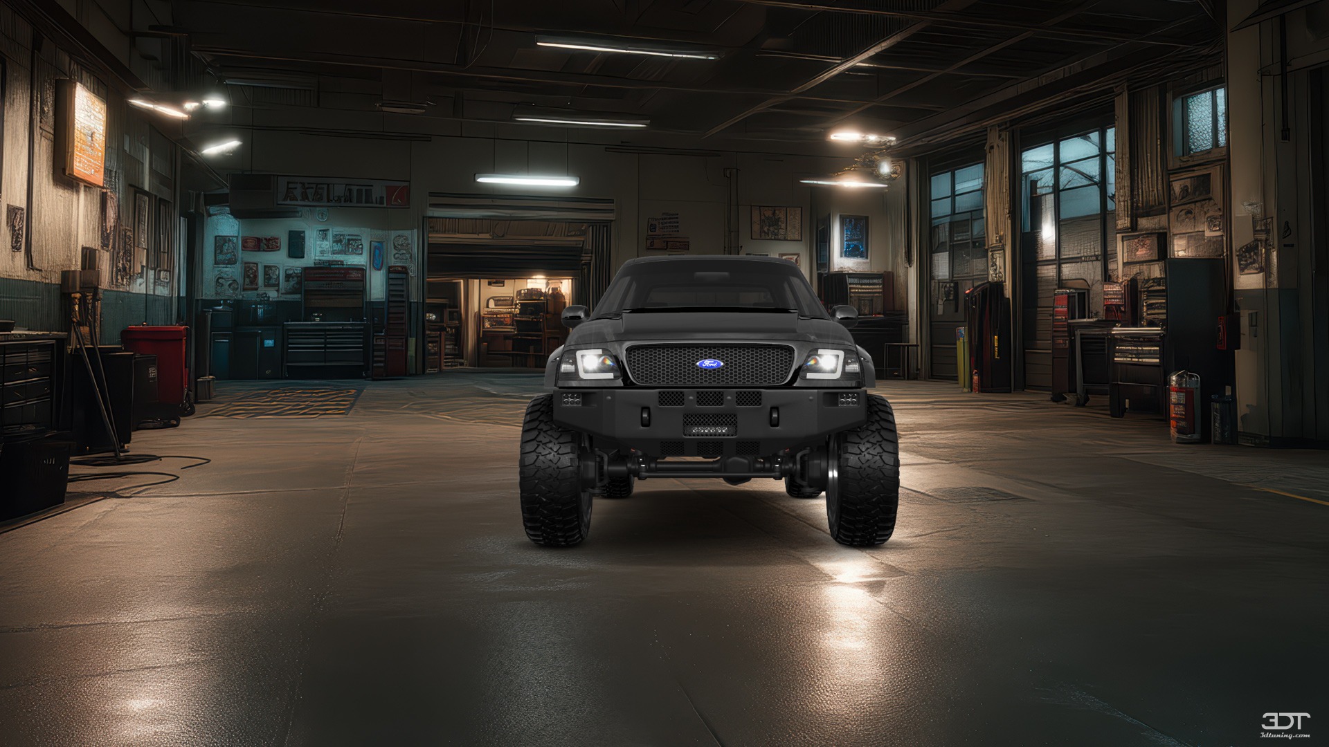 Ford F-150 SuperCrew 4 Door pickup truck 1997 tuning
