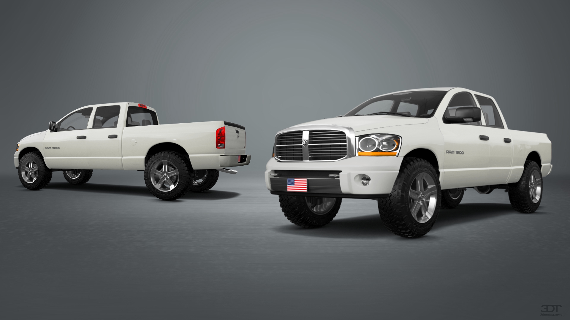 Dodge Ram 1500 Quad-Cab 4 Door pickup truck 2006
