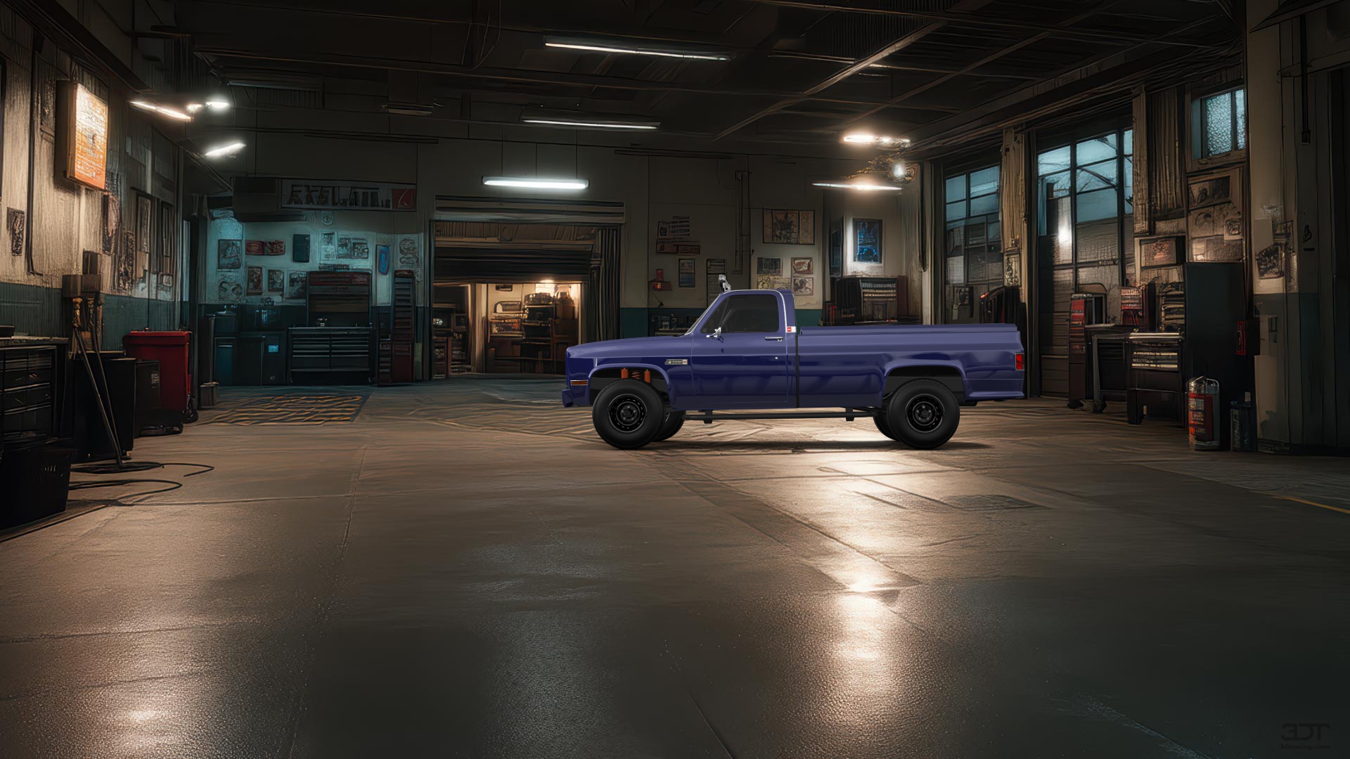 GMC Sierra 1500 2 Door pickup truck 1985 tuning
