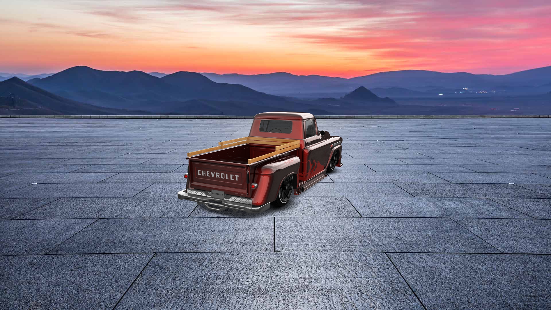 Chevrolet Apache Stepside 2 Door pickup truck 1959
