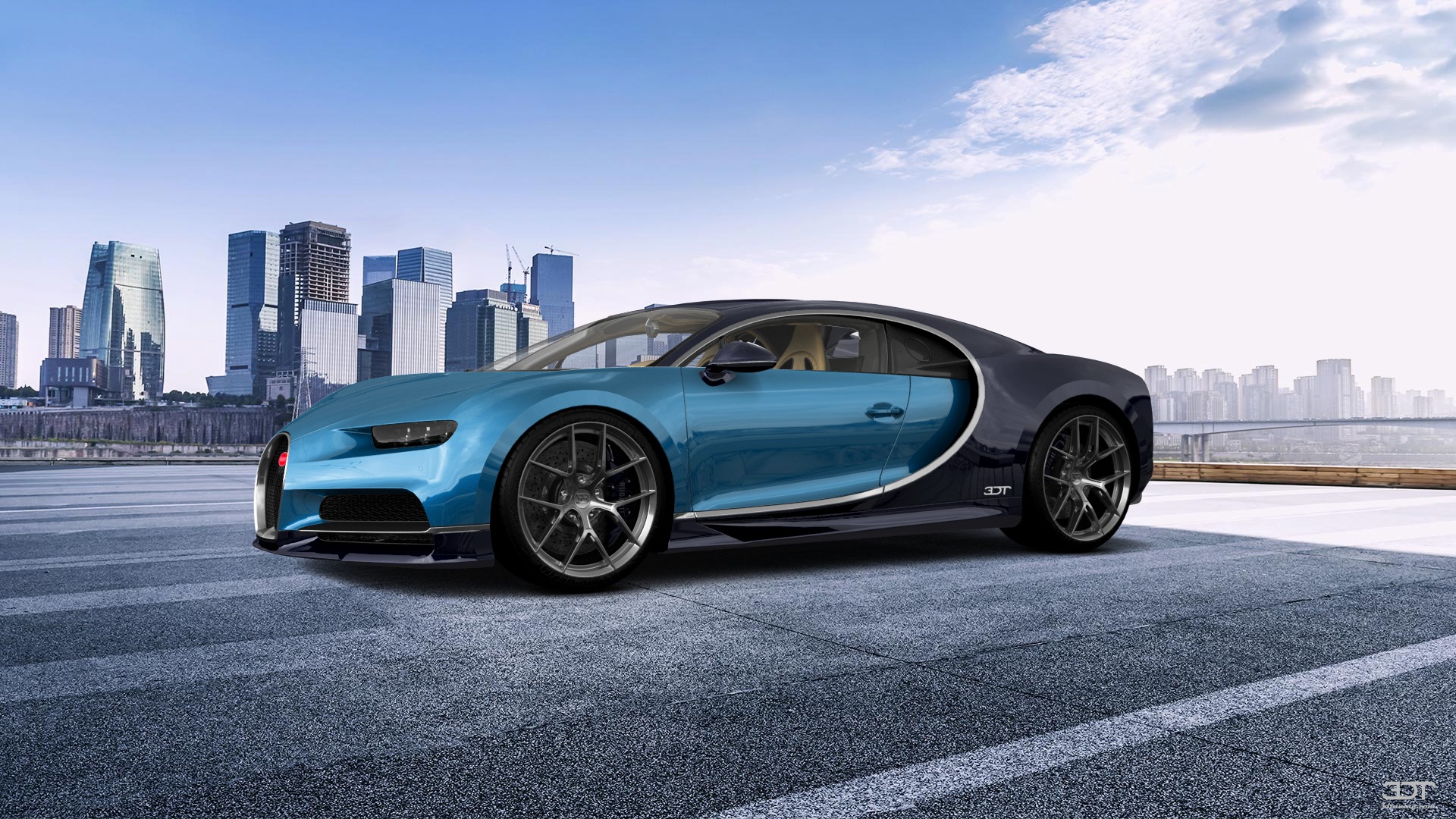Bugatti Chiron 2 Door Coupe 2016 tuning