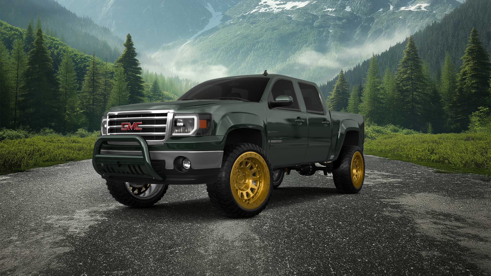 GMC Sierra 1500 Crew Cab 5.8 ft box 2007