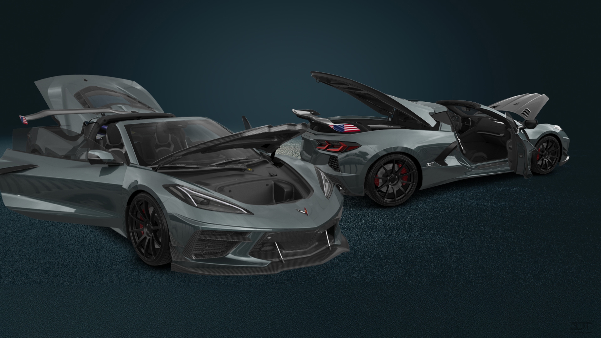 Chevrolet Corvette 2 door targa top 2020