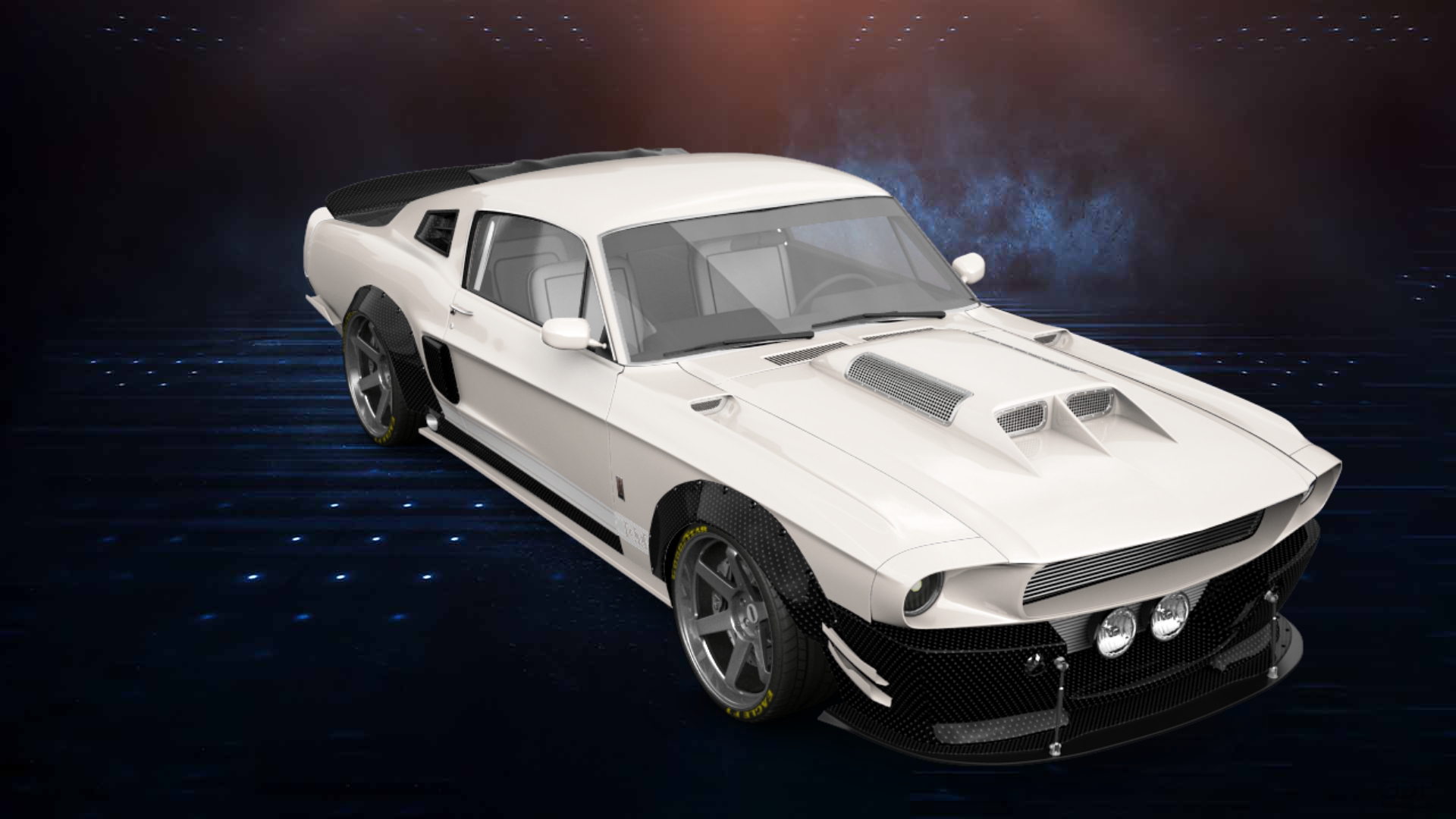 Mustang GT500 2 Door Coupe 1968 tuning