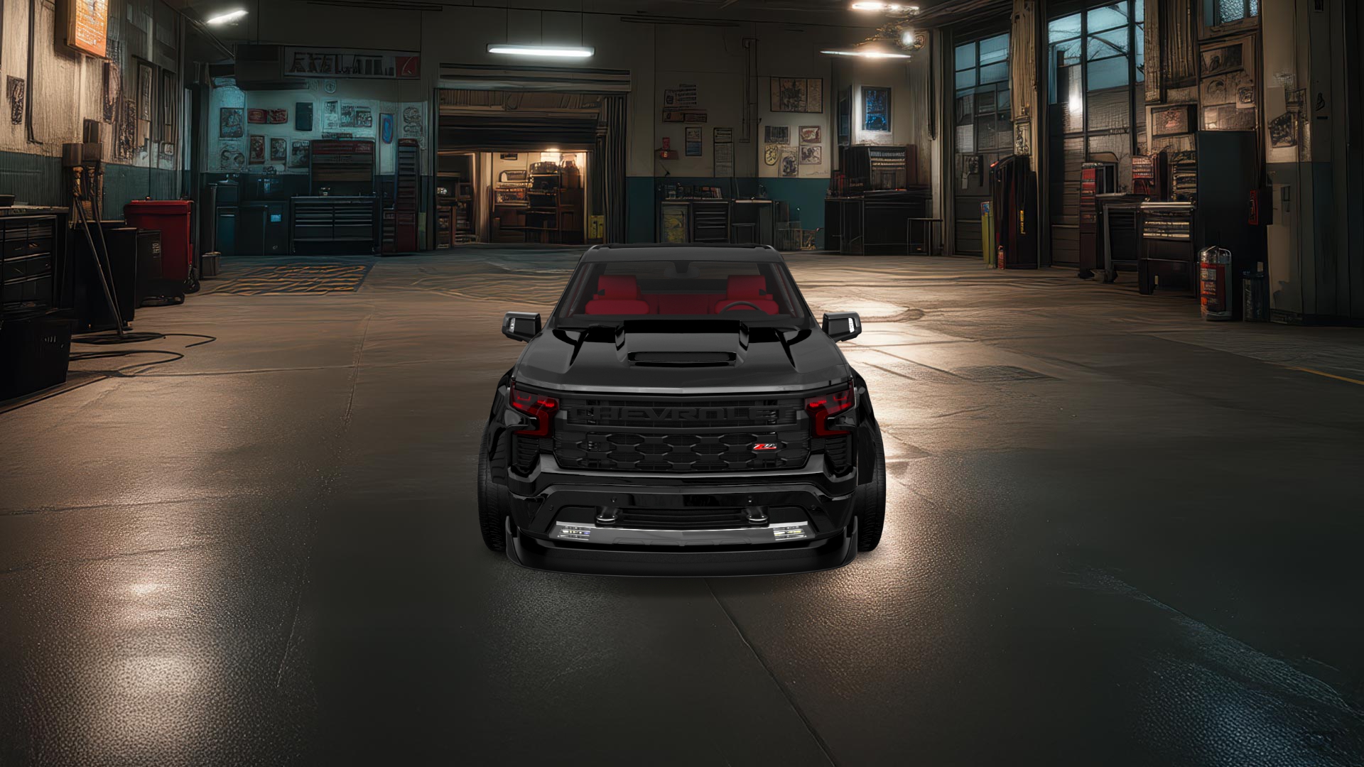Chevrolet Silverado 1500 Crew Cab 5.8 ft box 4 Door pickup truck 2023 Images