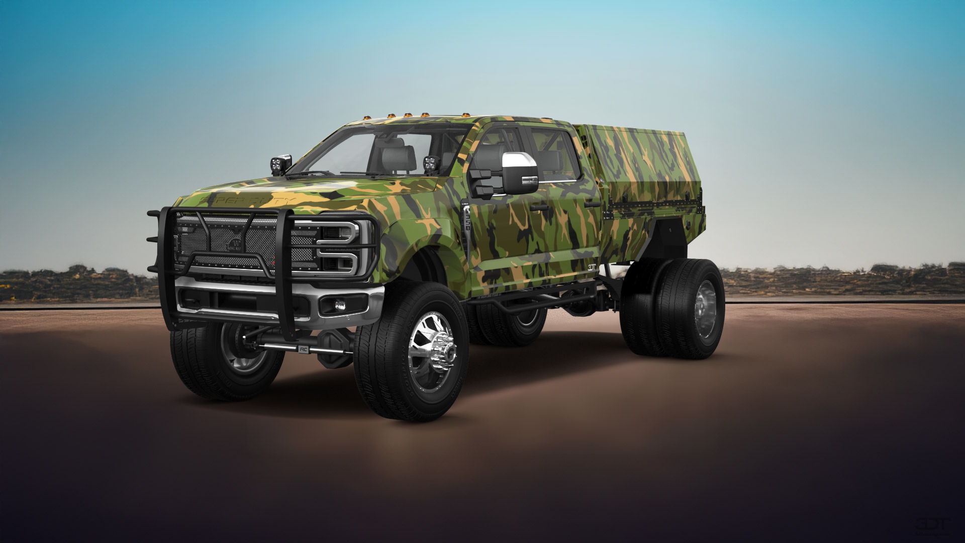 Ford F-350 DRW Crew Cab 4 Door pickup truck 2023 tuning