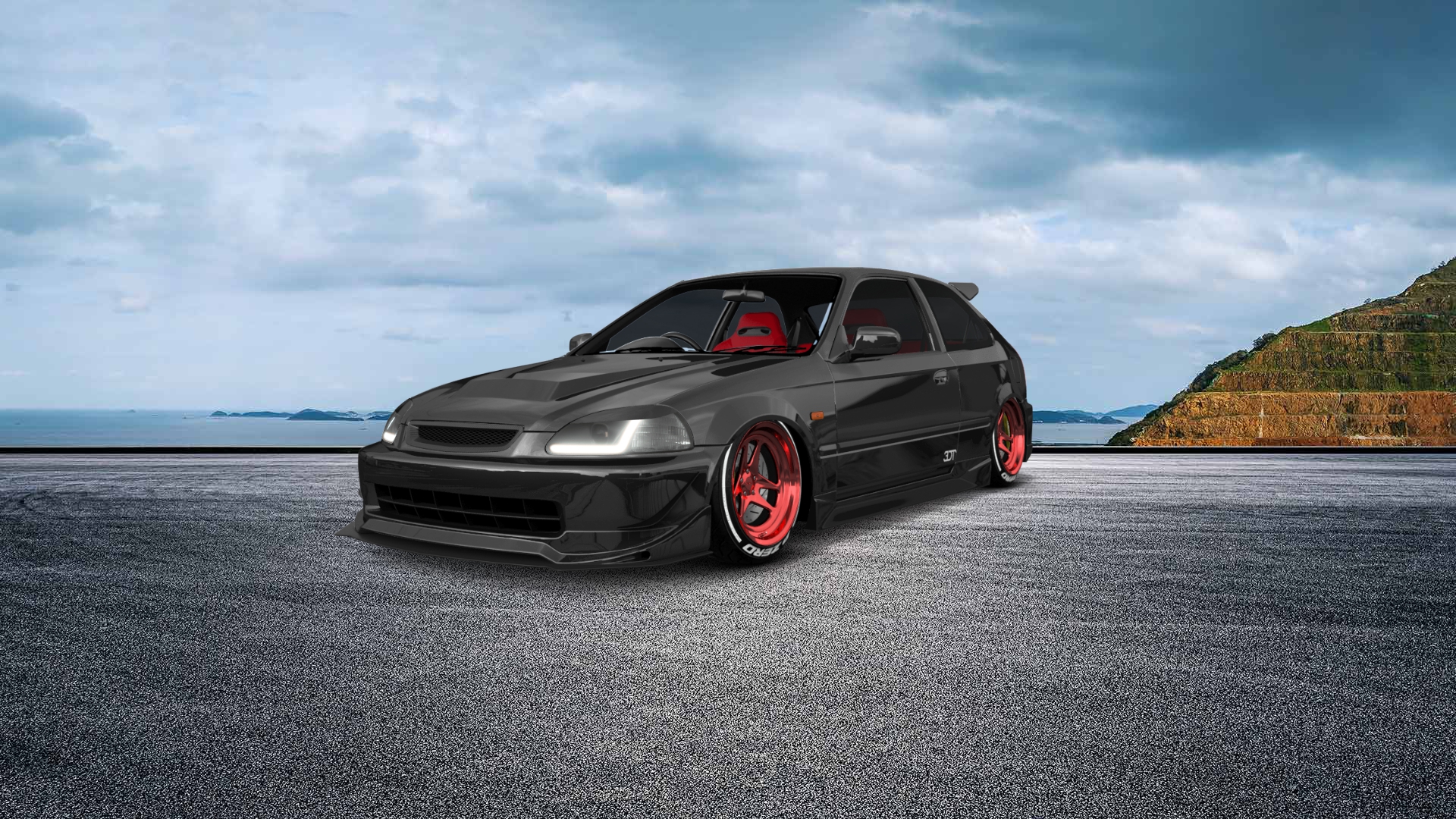 Honda Civic 3 Door Hatchback 1997 tuning