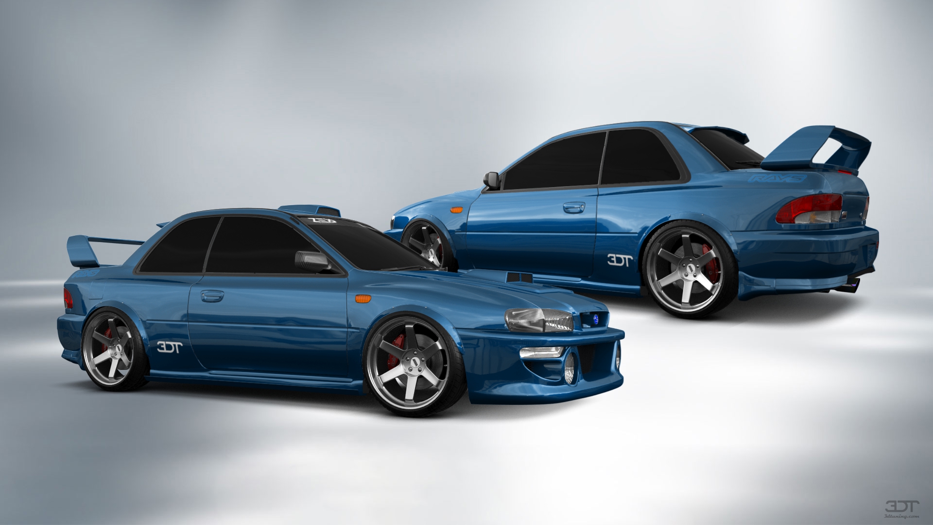 Subaru Impreza WRX STI 22B 2 Door Coupe 2000