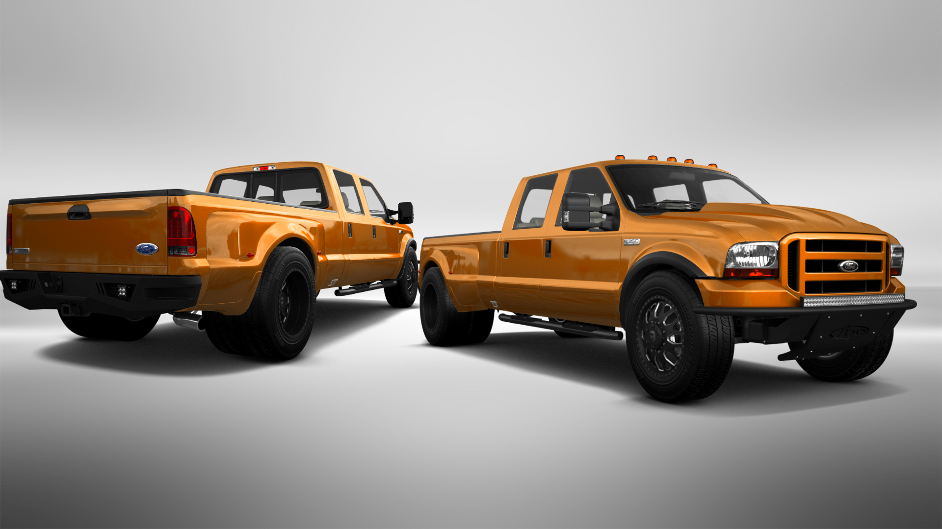 Ford F-350 DRW 4 Door pickup truck 1999 tuning