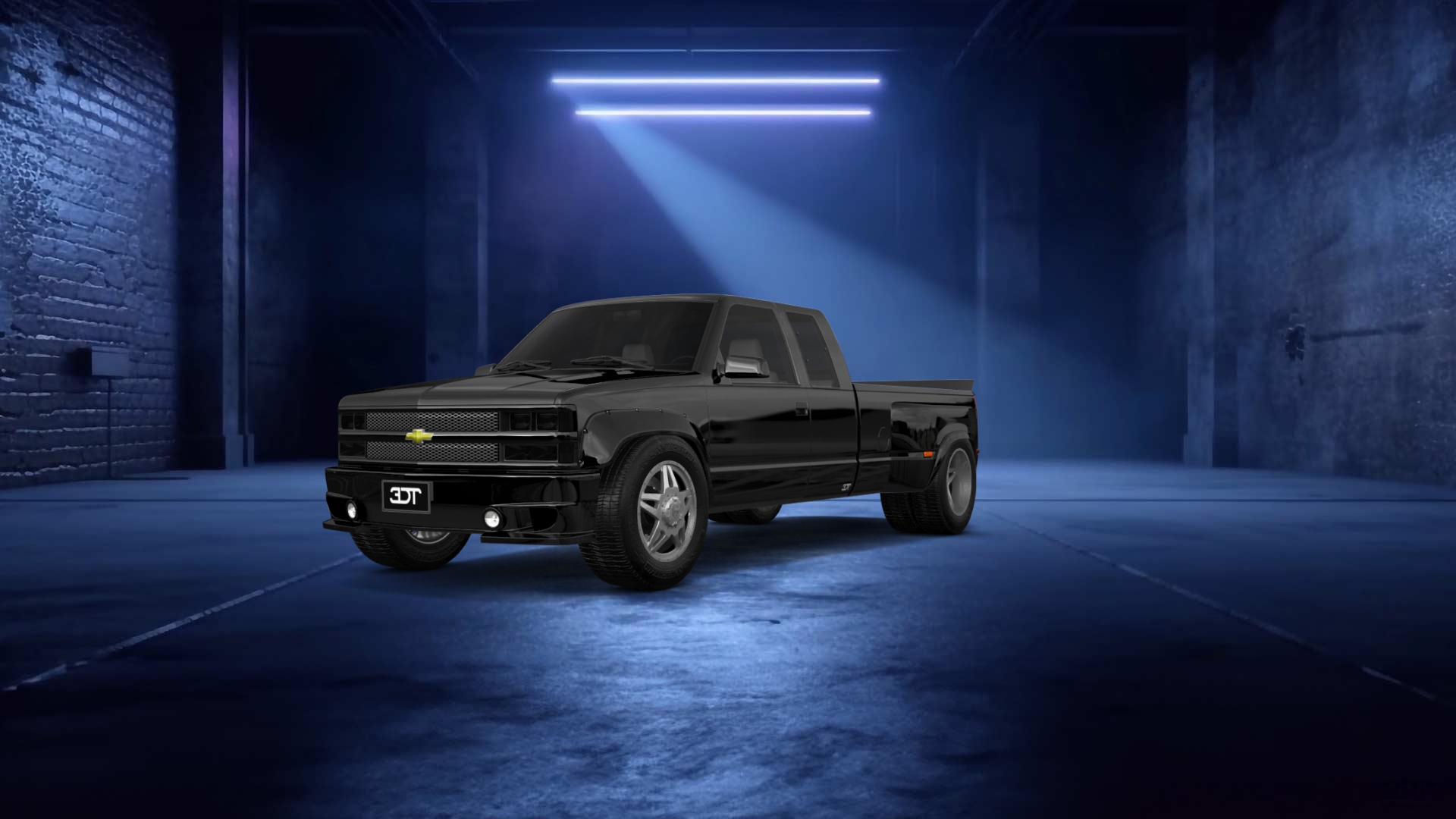 Chevrolet K3500 Extended Cab Pickup Truck 1988