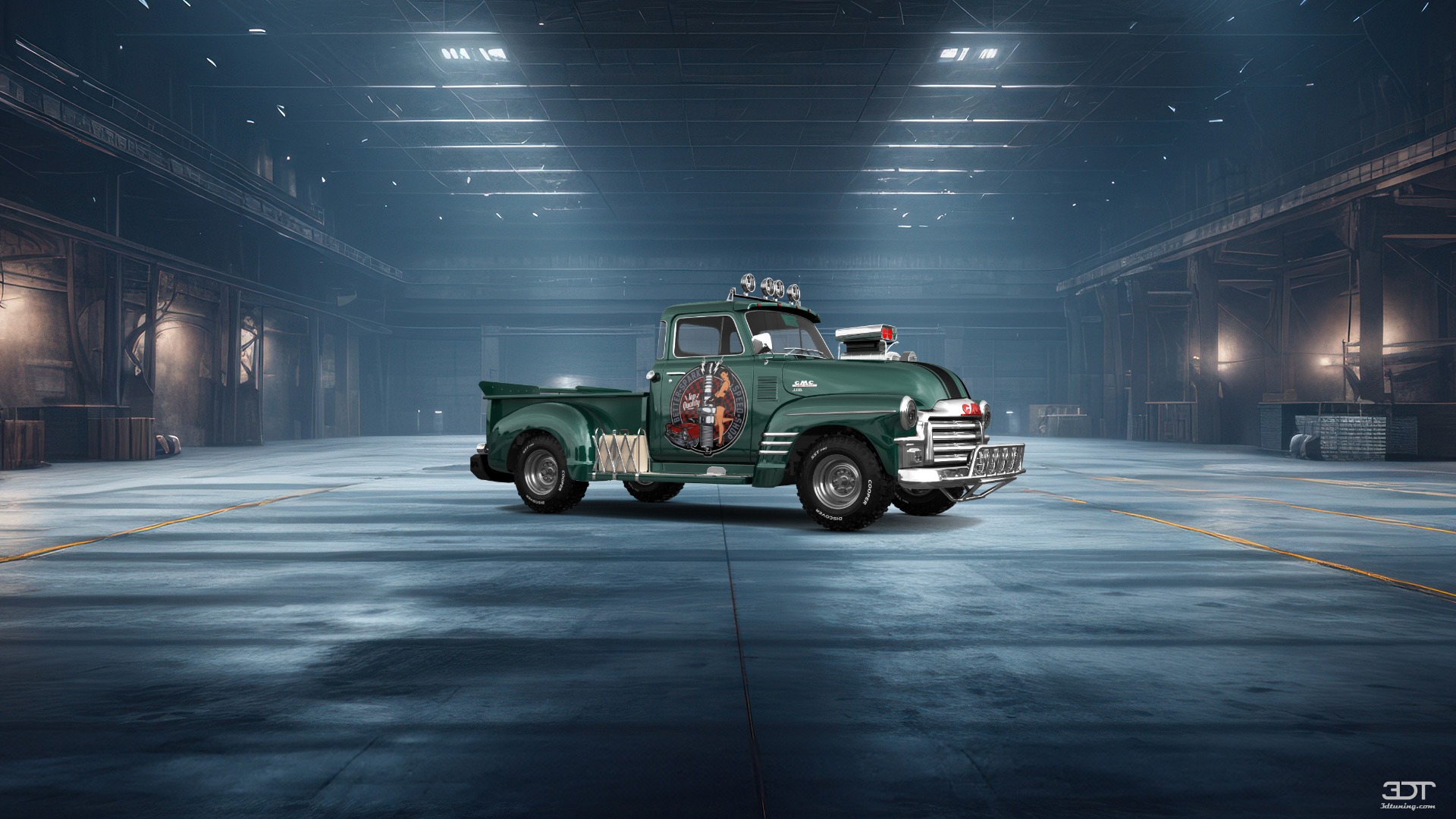 GMC 100 Stepside 2 Door pickup truck 1954