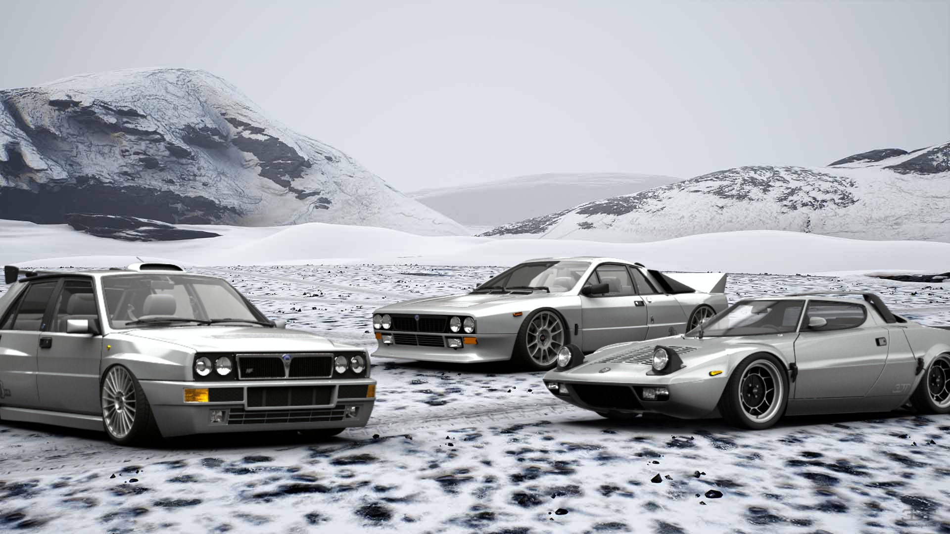 Lancia Stratos HF Coupe 1973 tuning