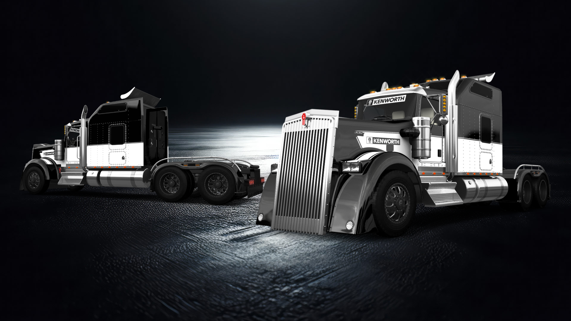 Kenworth W900 Sleeper Cab Truck 2015