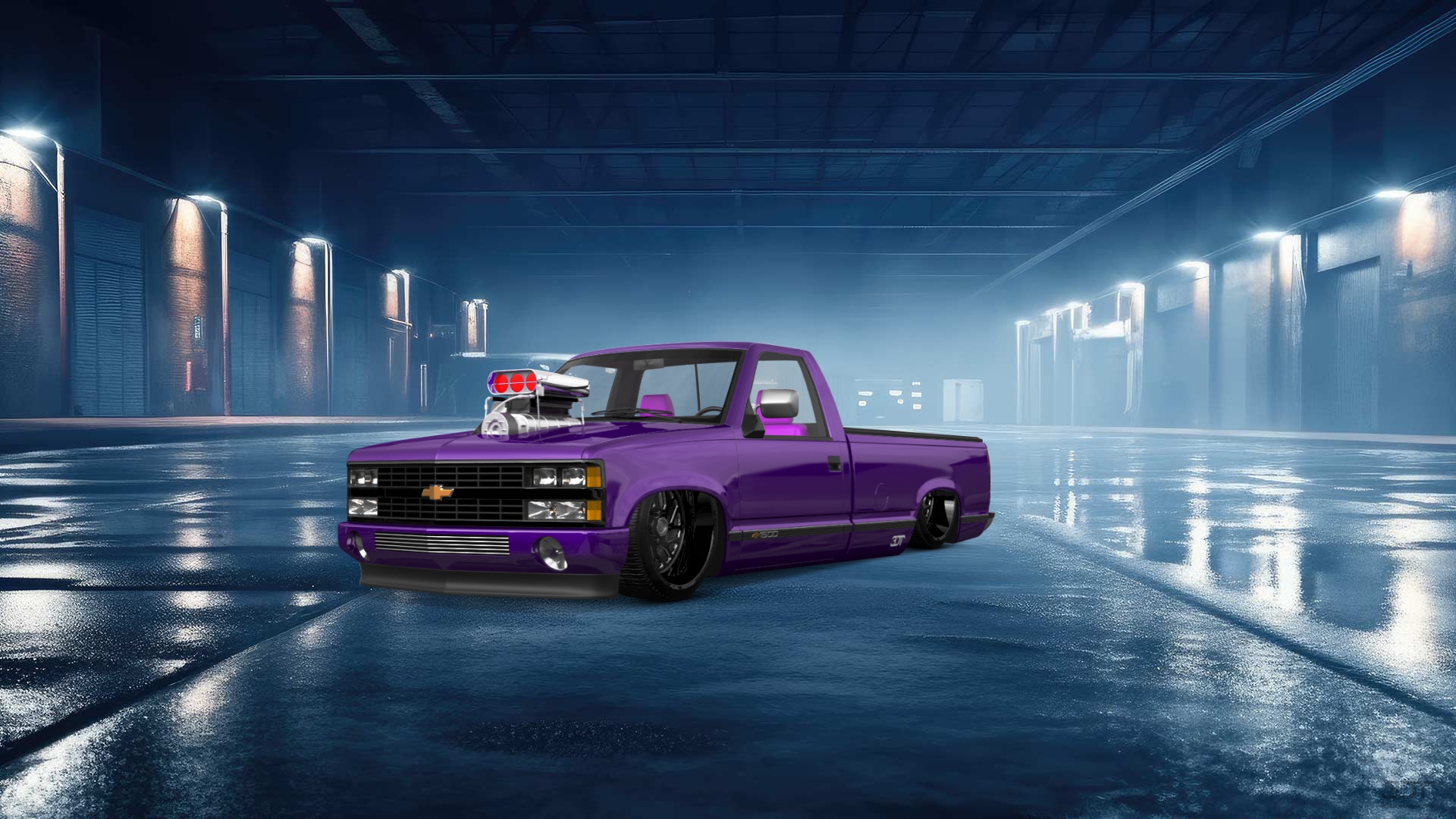 Chevrolet K1500 Regular Cab Fleetside Pickup 1988
