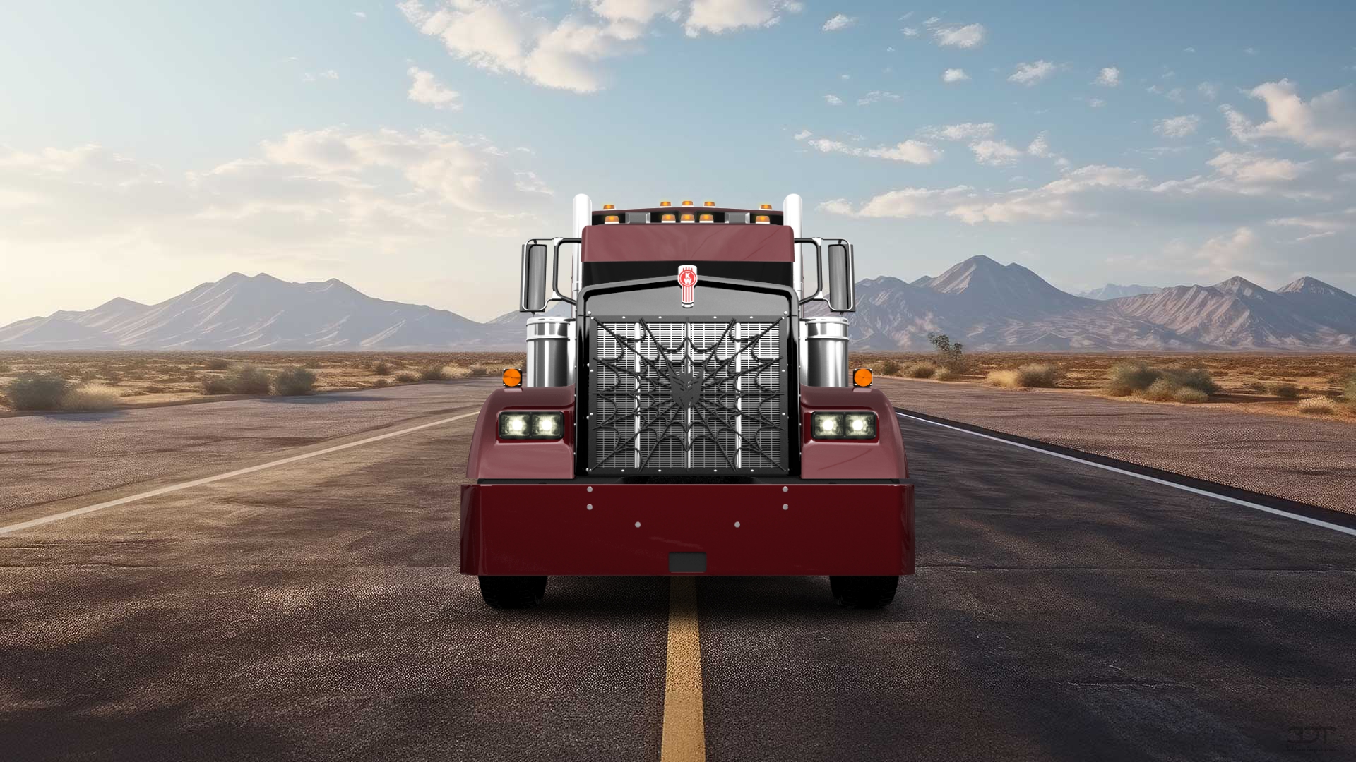 Kenworth W900 Sleeper Cab Truck 2015