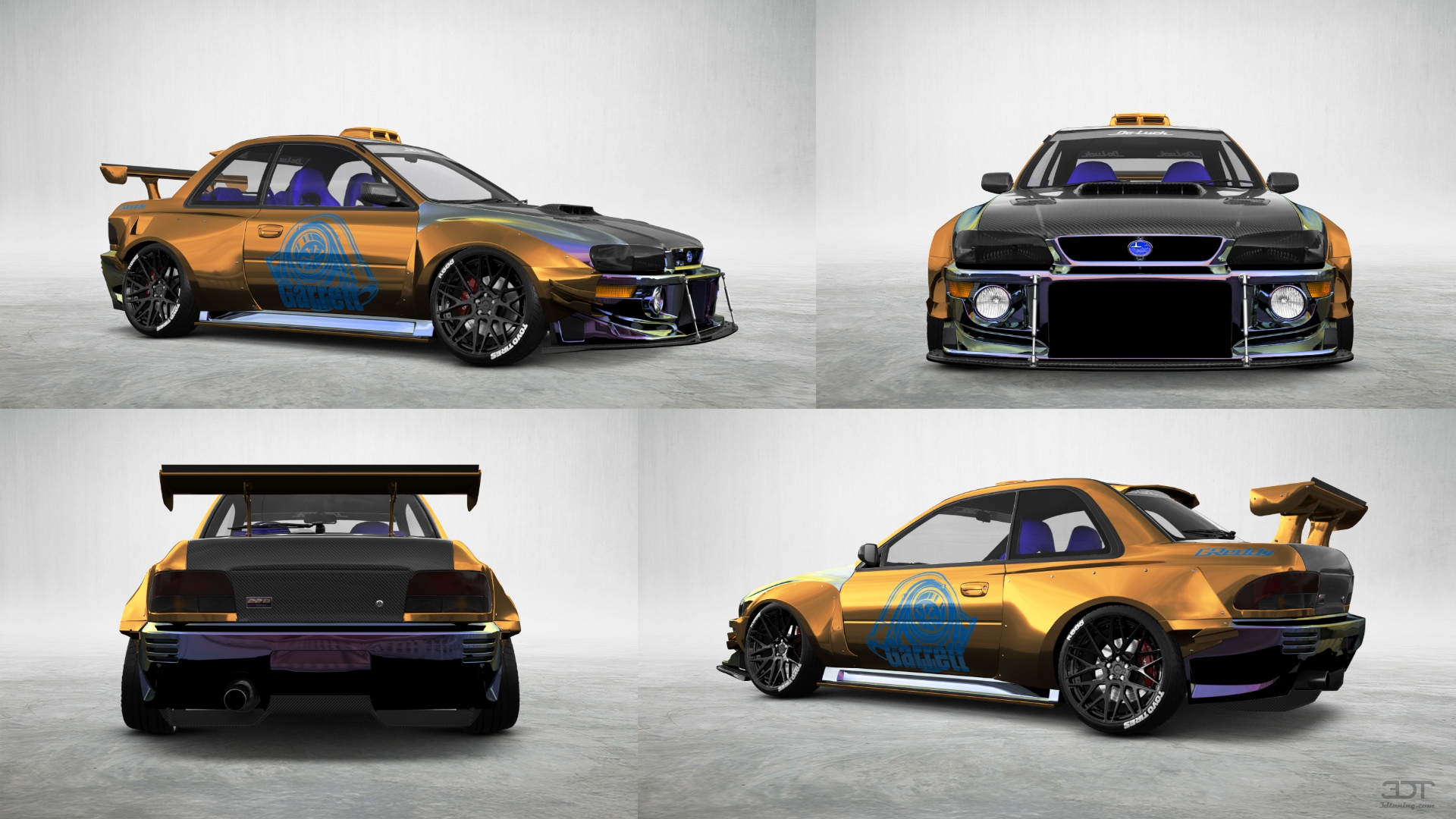 Subaru Impreza WRX STI 22B 2 Door Coupe 2000