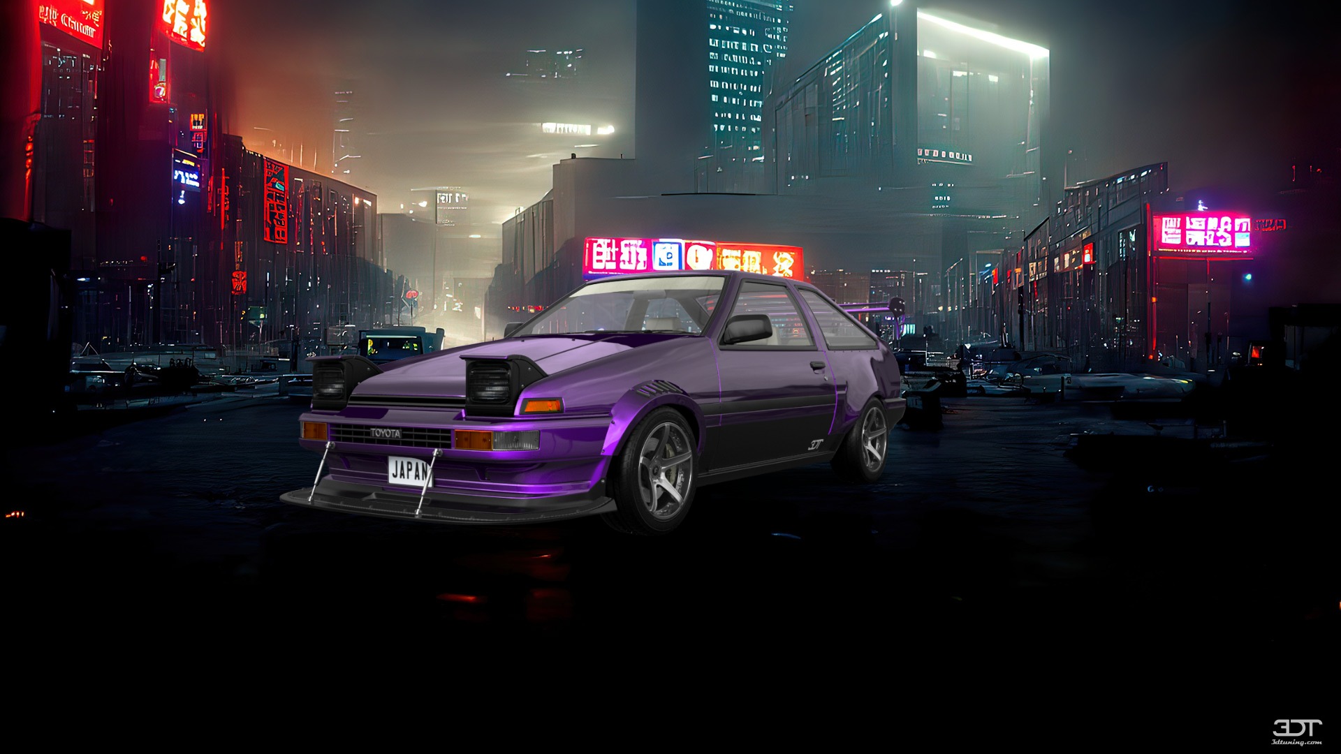 Toyota AE86 3 Door Hatchback 1985 tuning