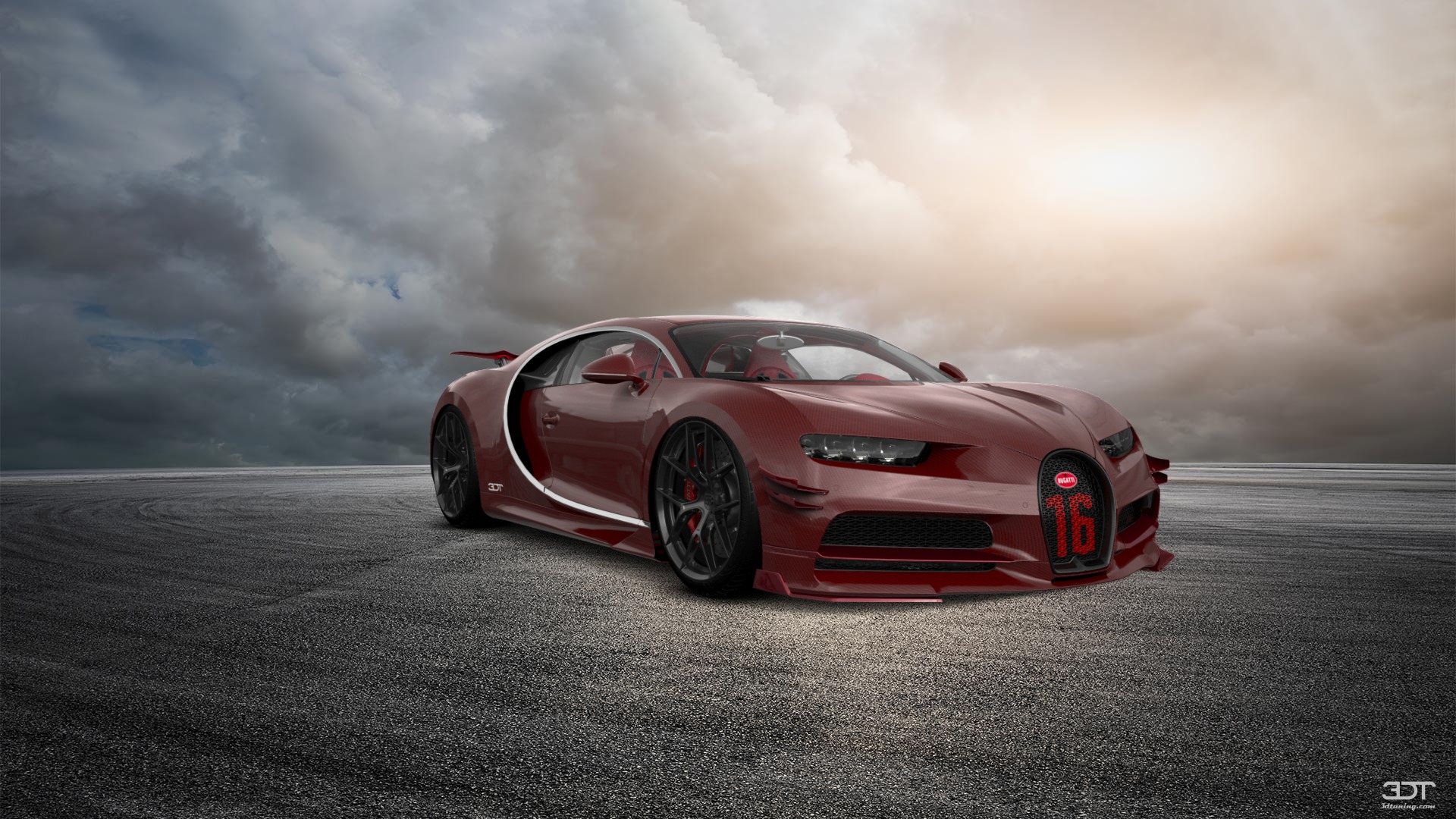 Bugatti Chiron 2 Door Coupe 2016