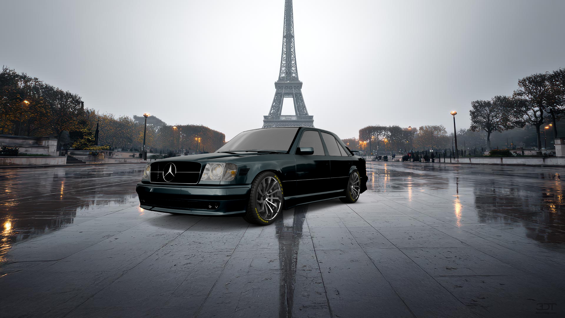 Mercedes E-Class Sedan 1984 tuning