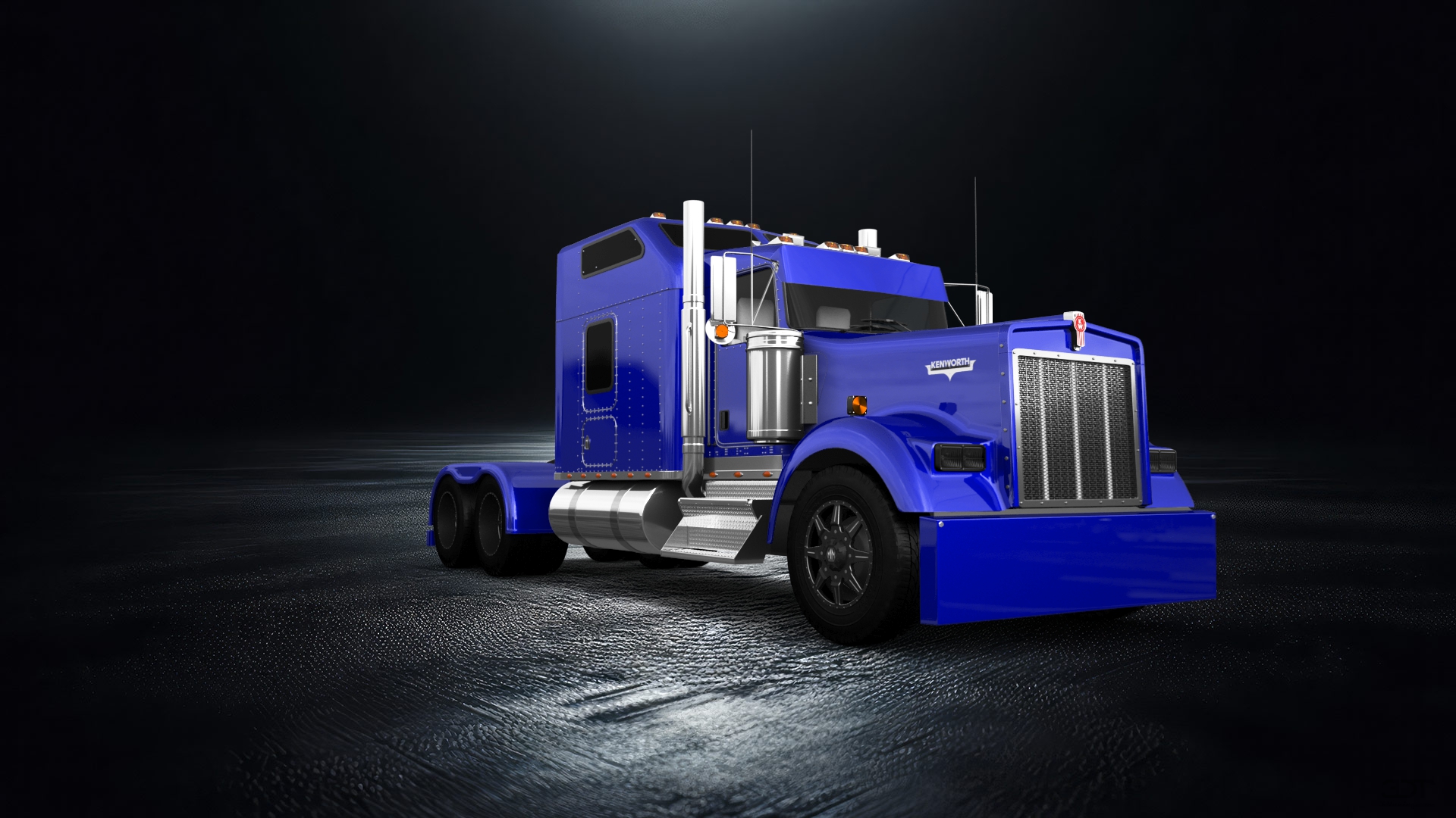 Kenworth W900 Sleeper Cab Truck 2015 tuning