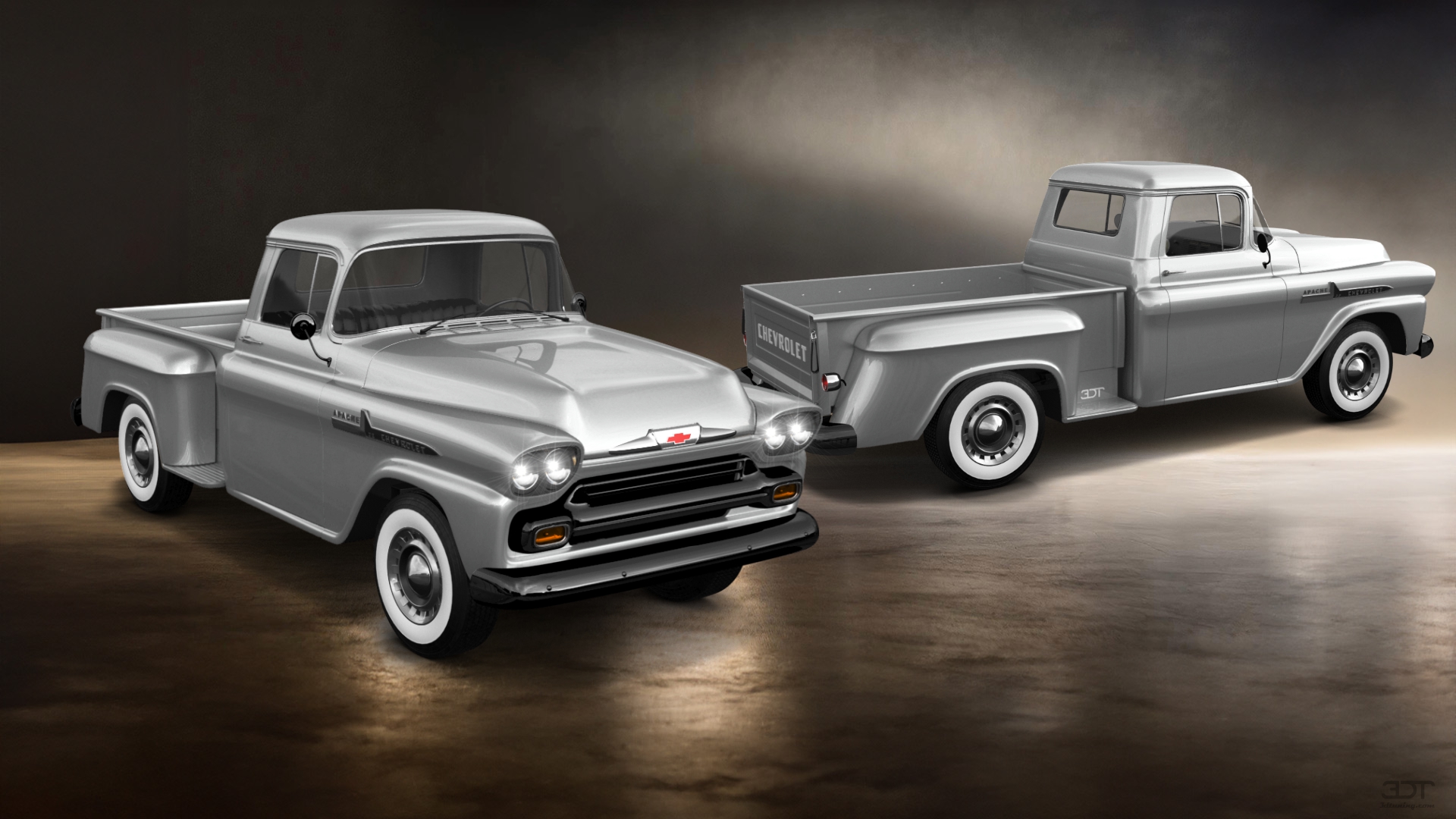 Chevrolet Apache Stepside 2 Door pickup truck 1959