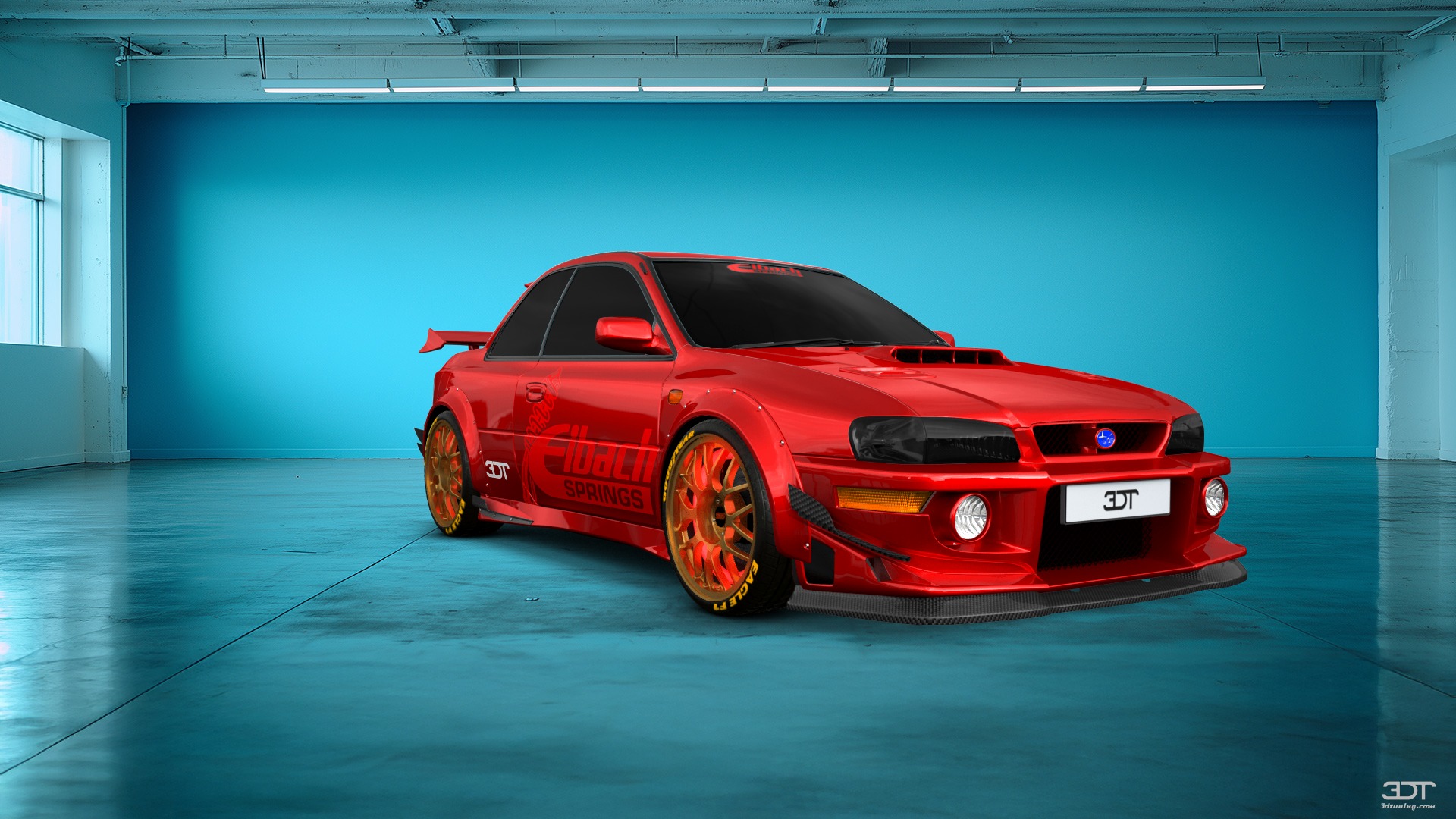 Subaru Impreza WRX STI 22B 2 Door Coupe 2000 tuning