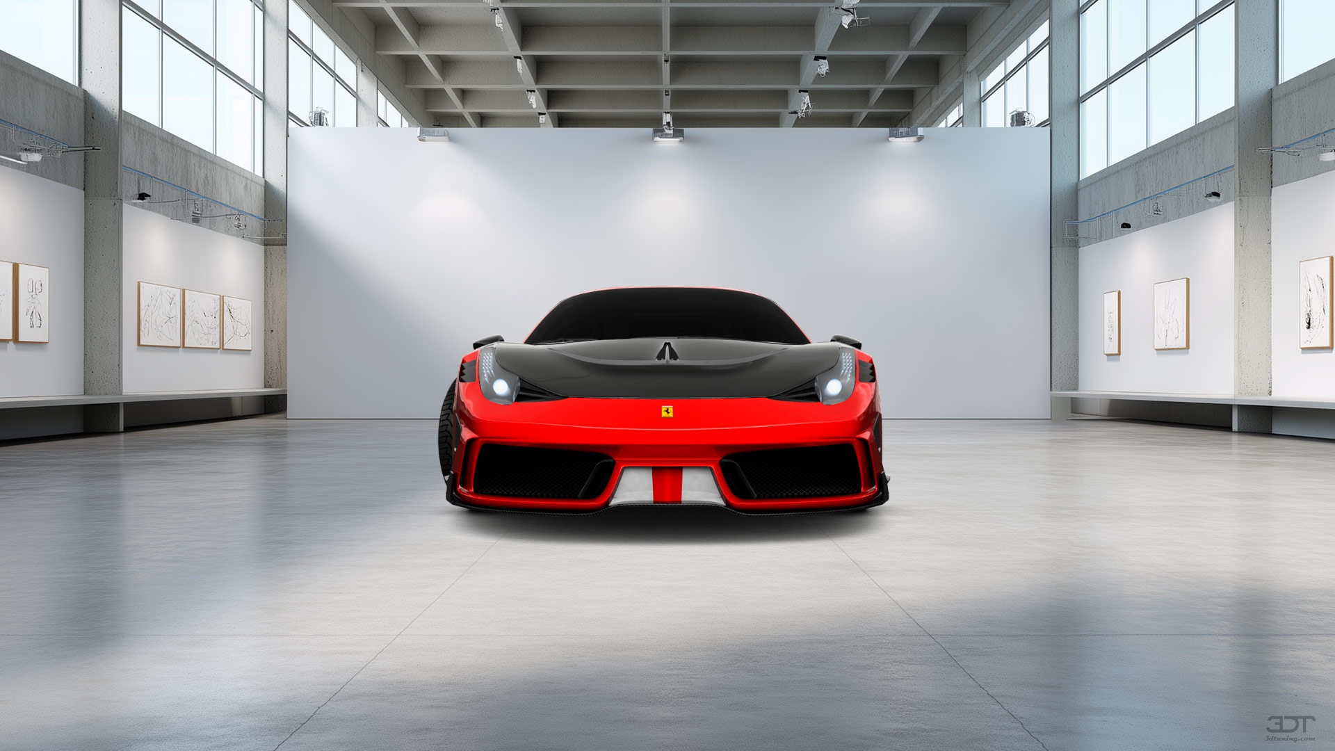 Ferrari 458 Italia 2 door spider 2010 tuning