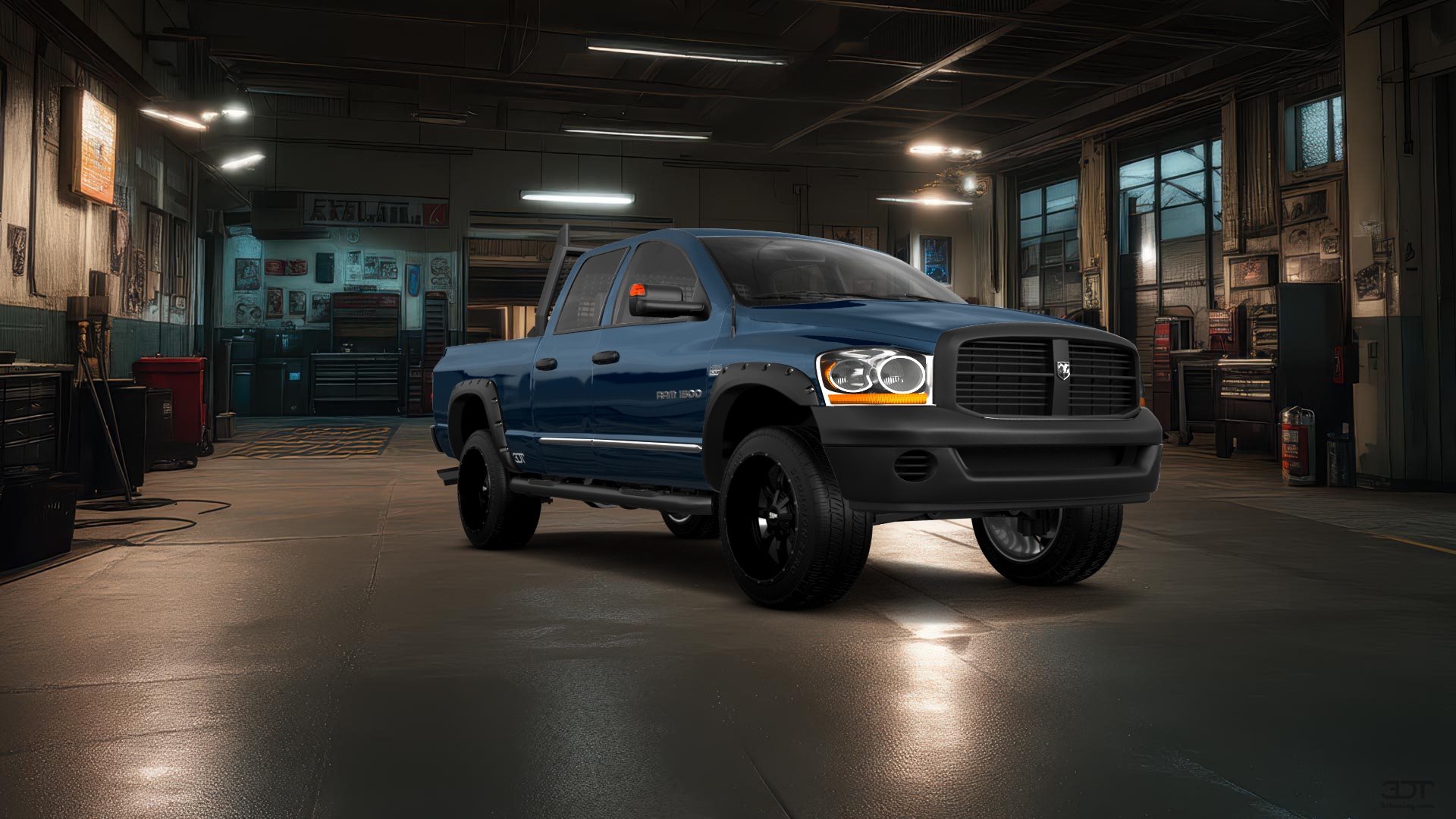 Dodge Ram 1500 Quad-Cab 4 Door pickup truck 2006 tuning