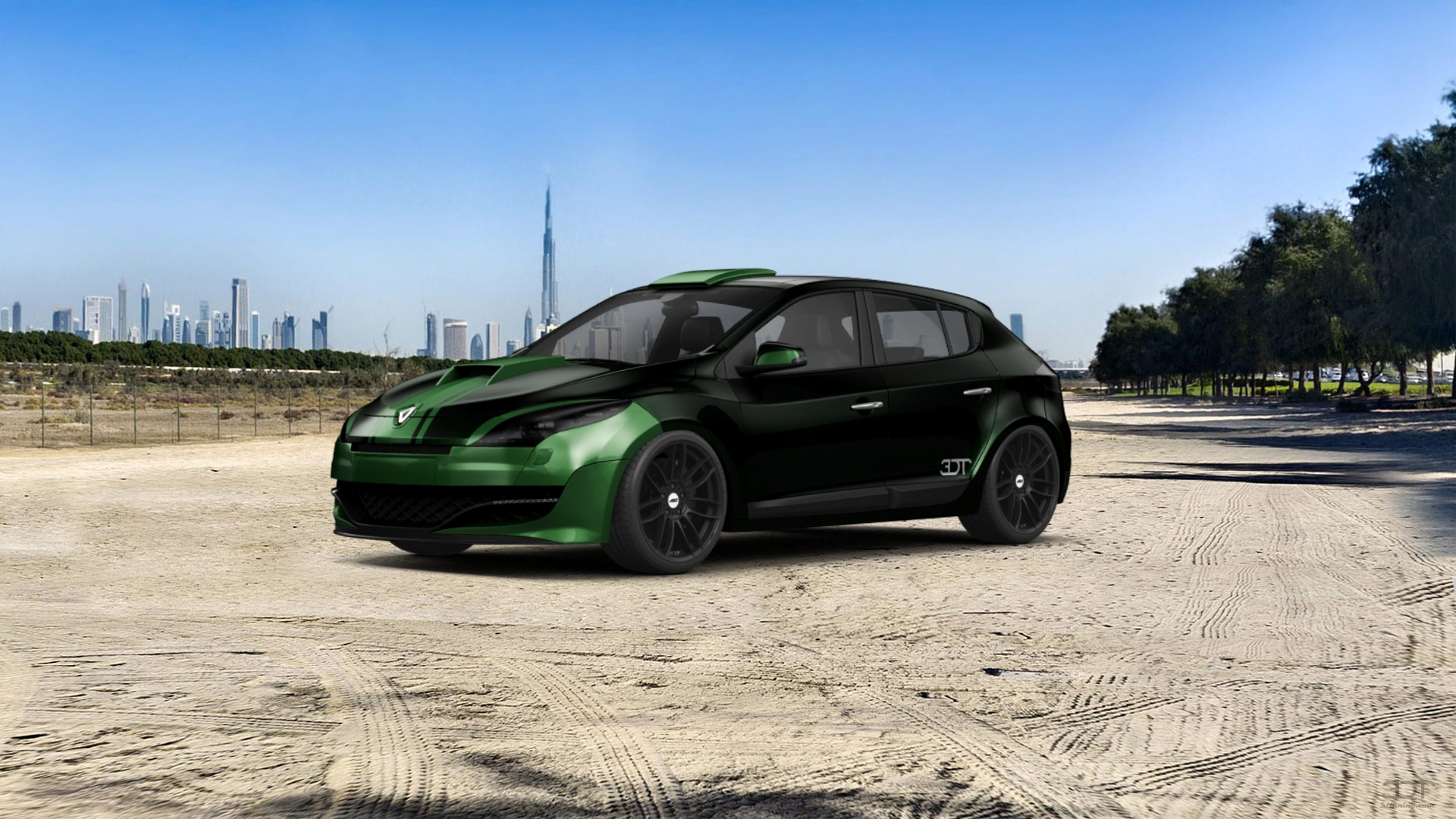 Renault Megane 5 Door Hatchback 2011 tuning
